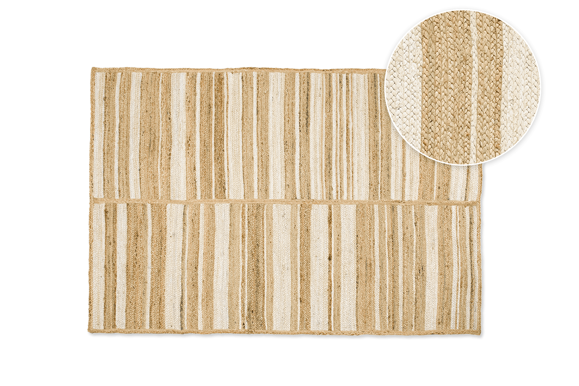 Yara Jute Area Rug, 153 x 244cm