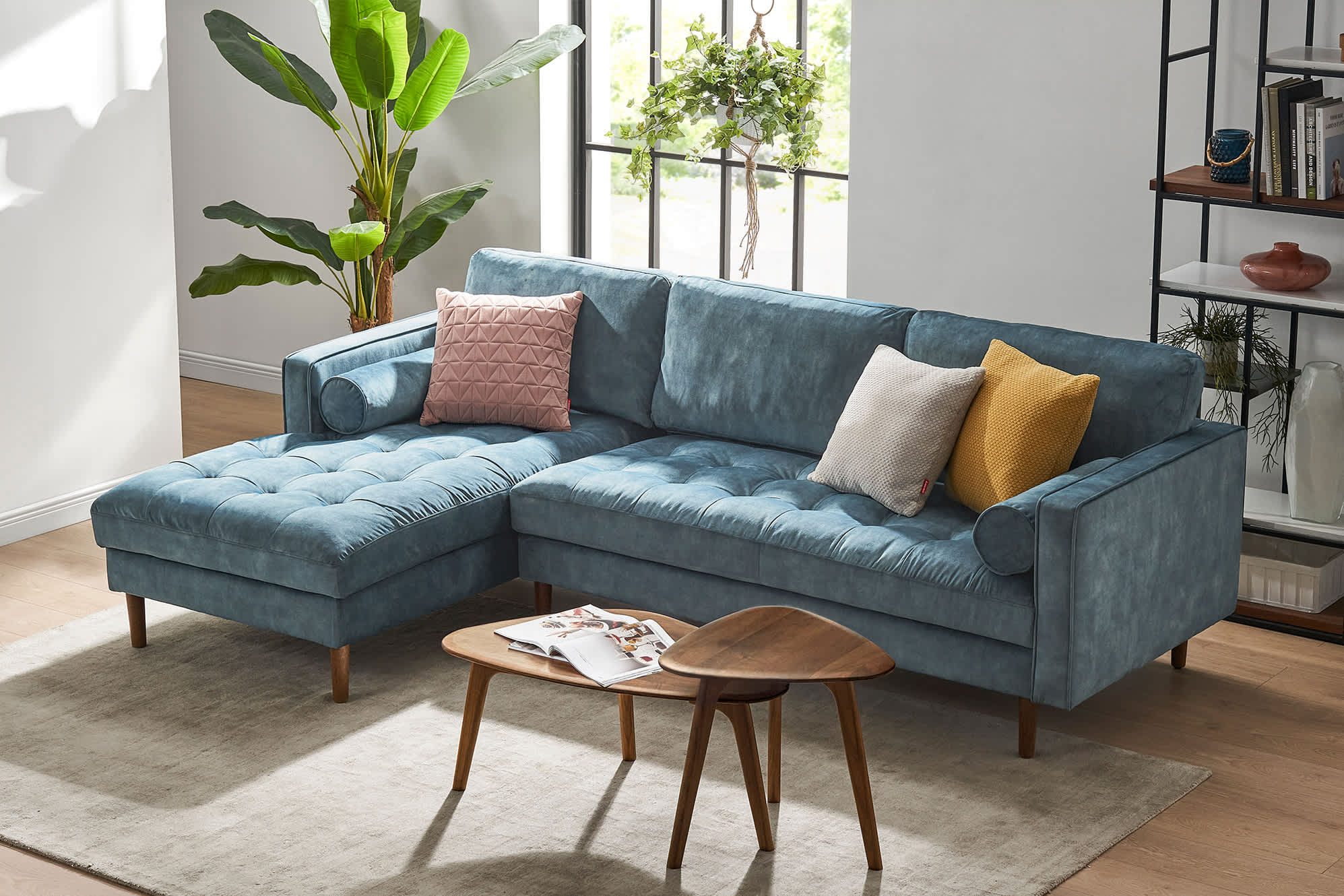 Madison Chaise Sectional Couch 4
