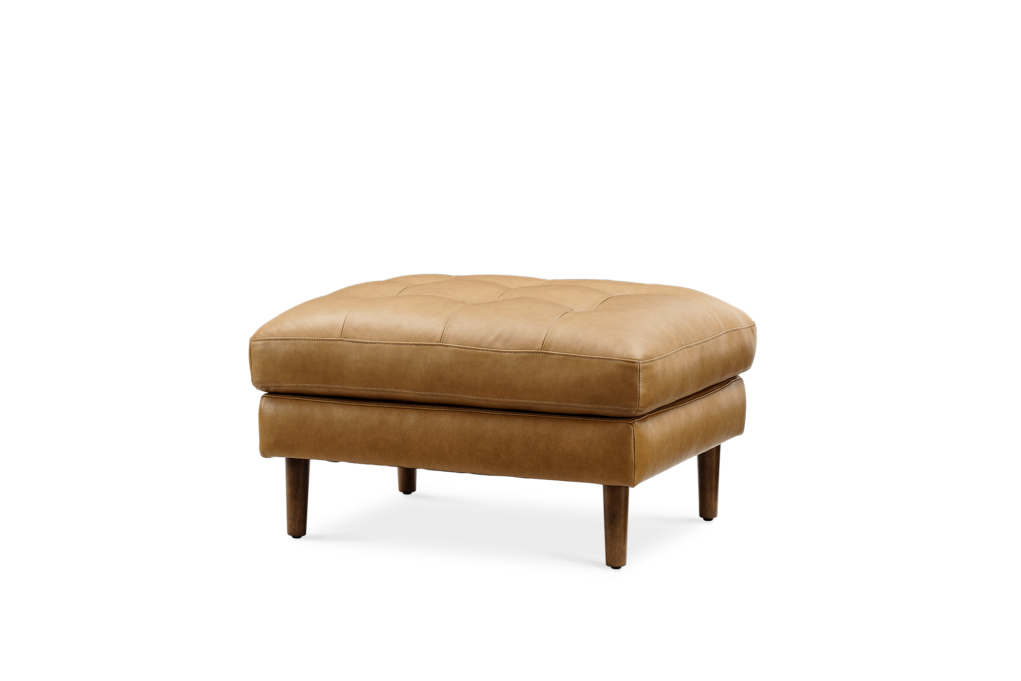Madison Leather Ottoman 7