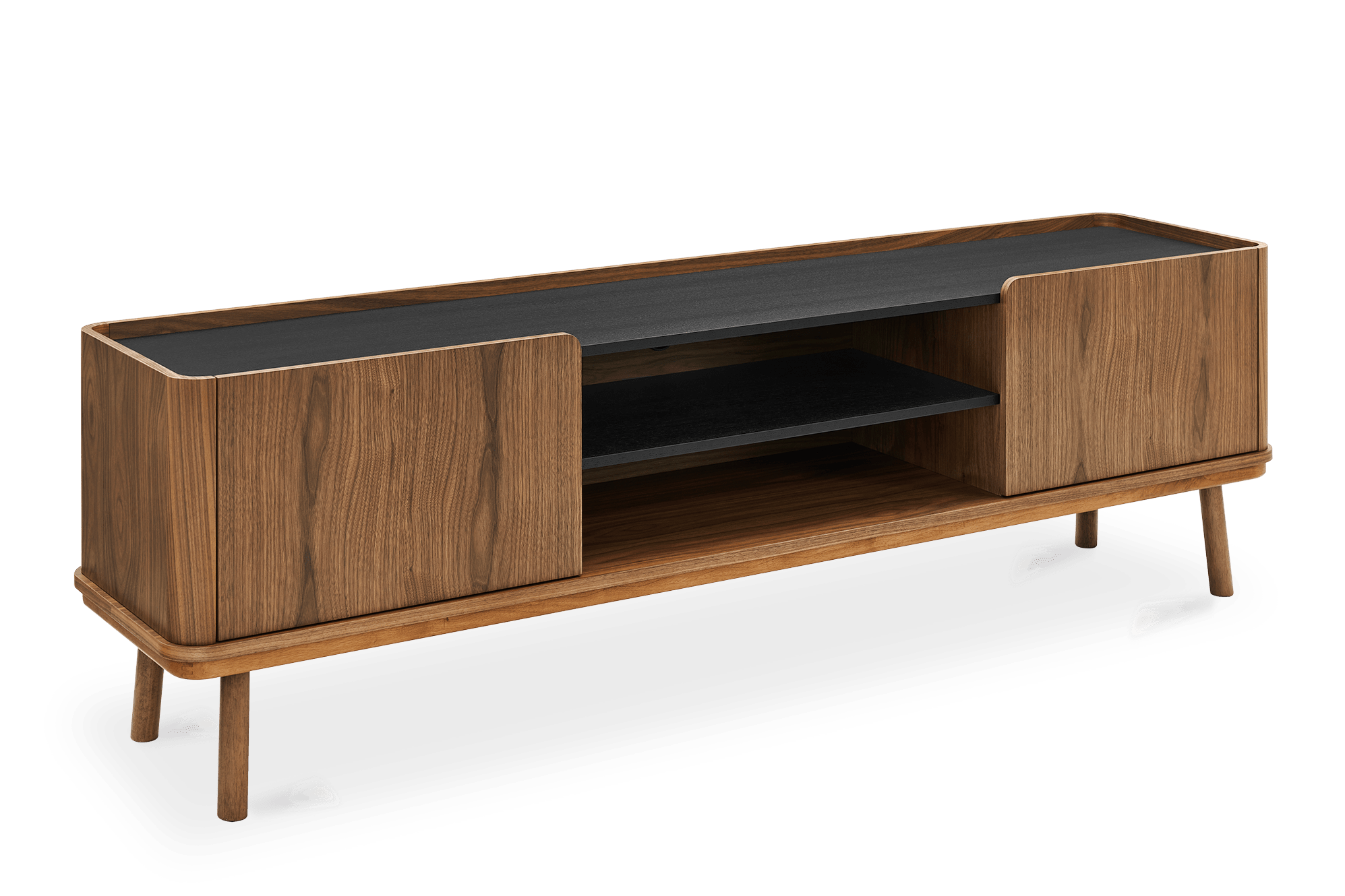 Strato TV Unit Walnut, 200cm 12