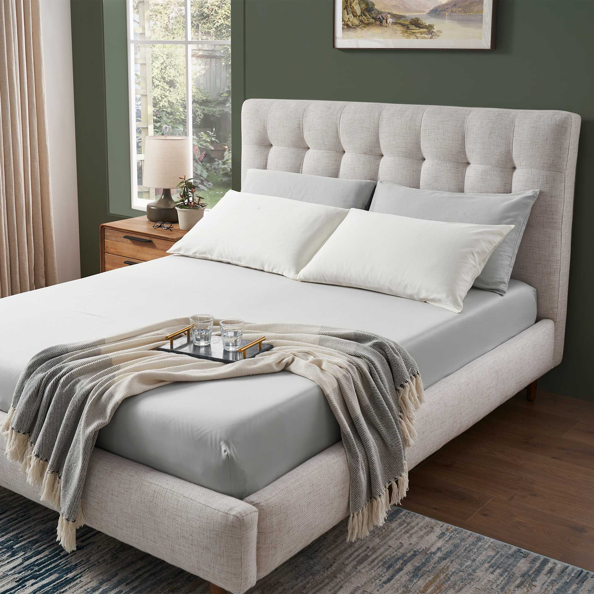 Sateen Fitted Sheet 2