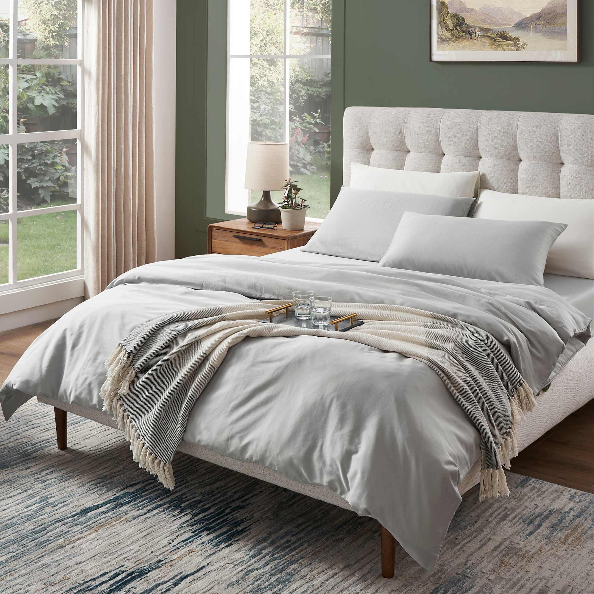 Sateen Pillowcase, Set of 2 3