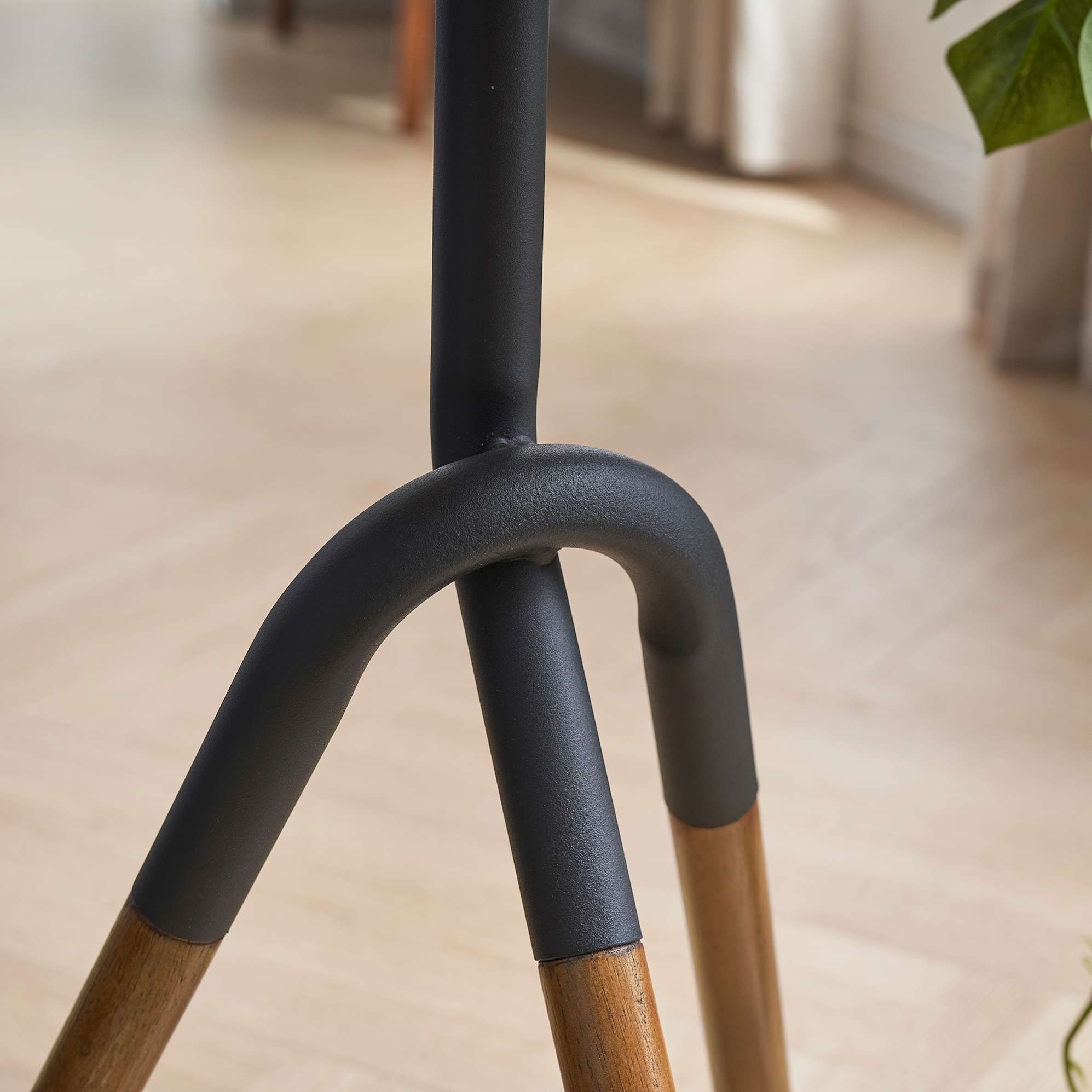 Zane Side Table, Dark Walnut 4