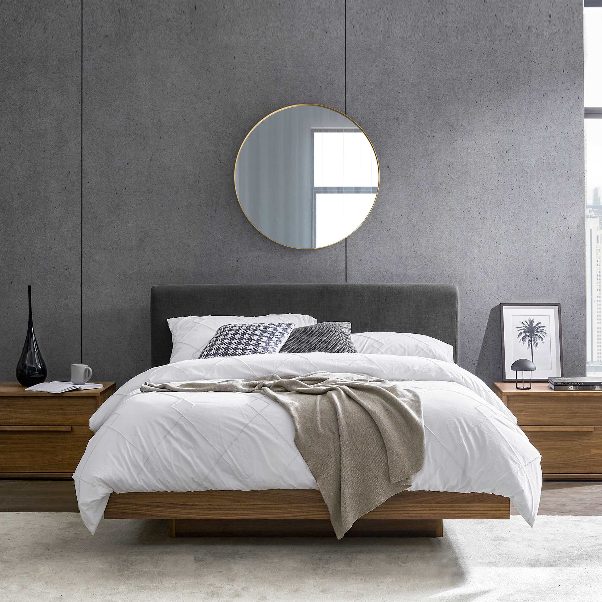 Joseph Bed with 2 Bedside Tables image 0