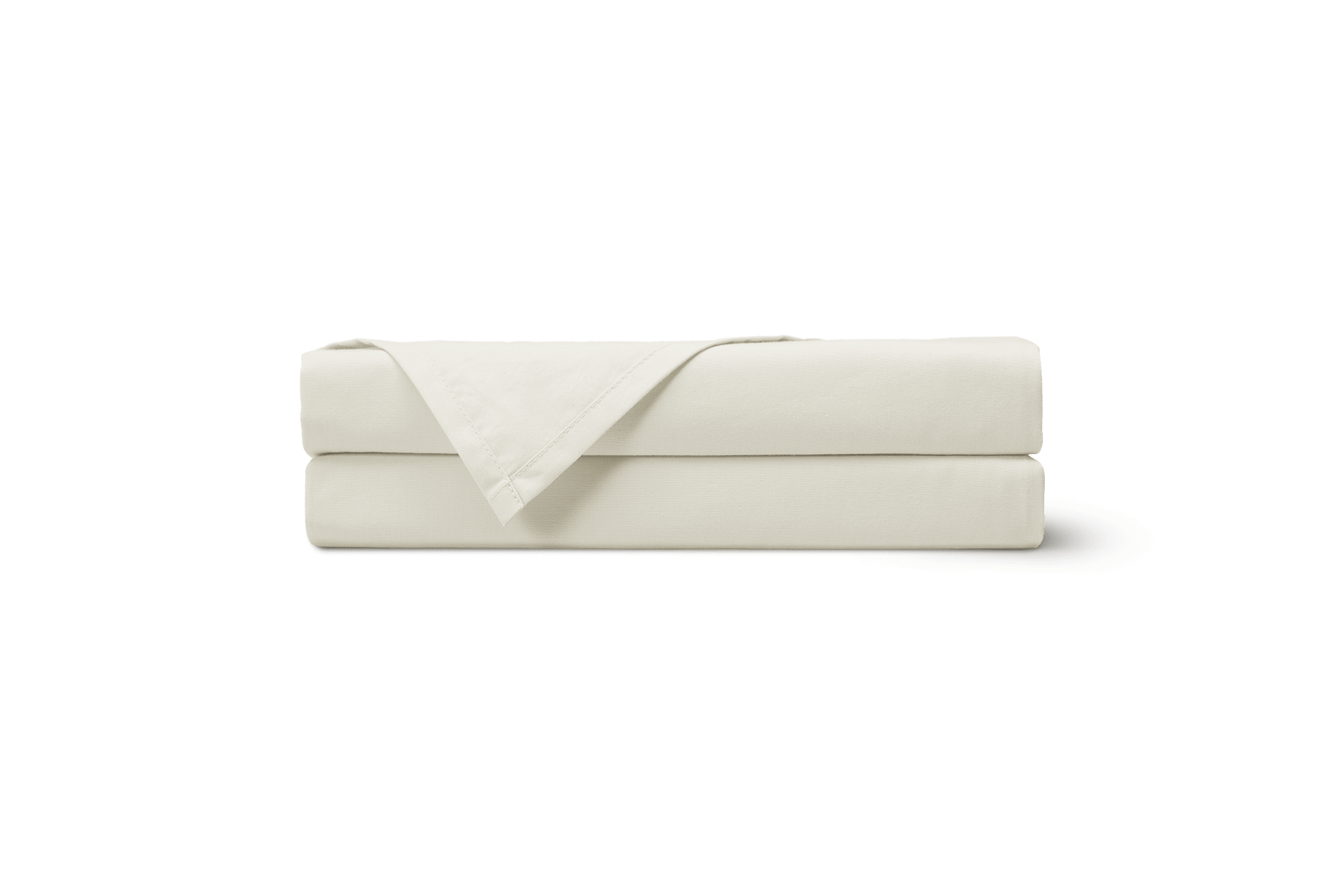 Percale Queen Size Flat Sheet, Cloud
