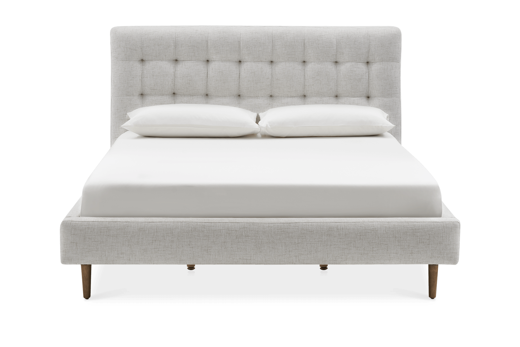 Madison King Size Bed, Bisque