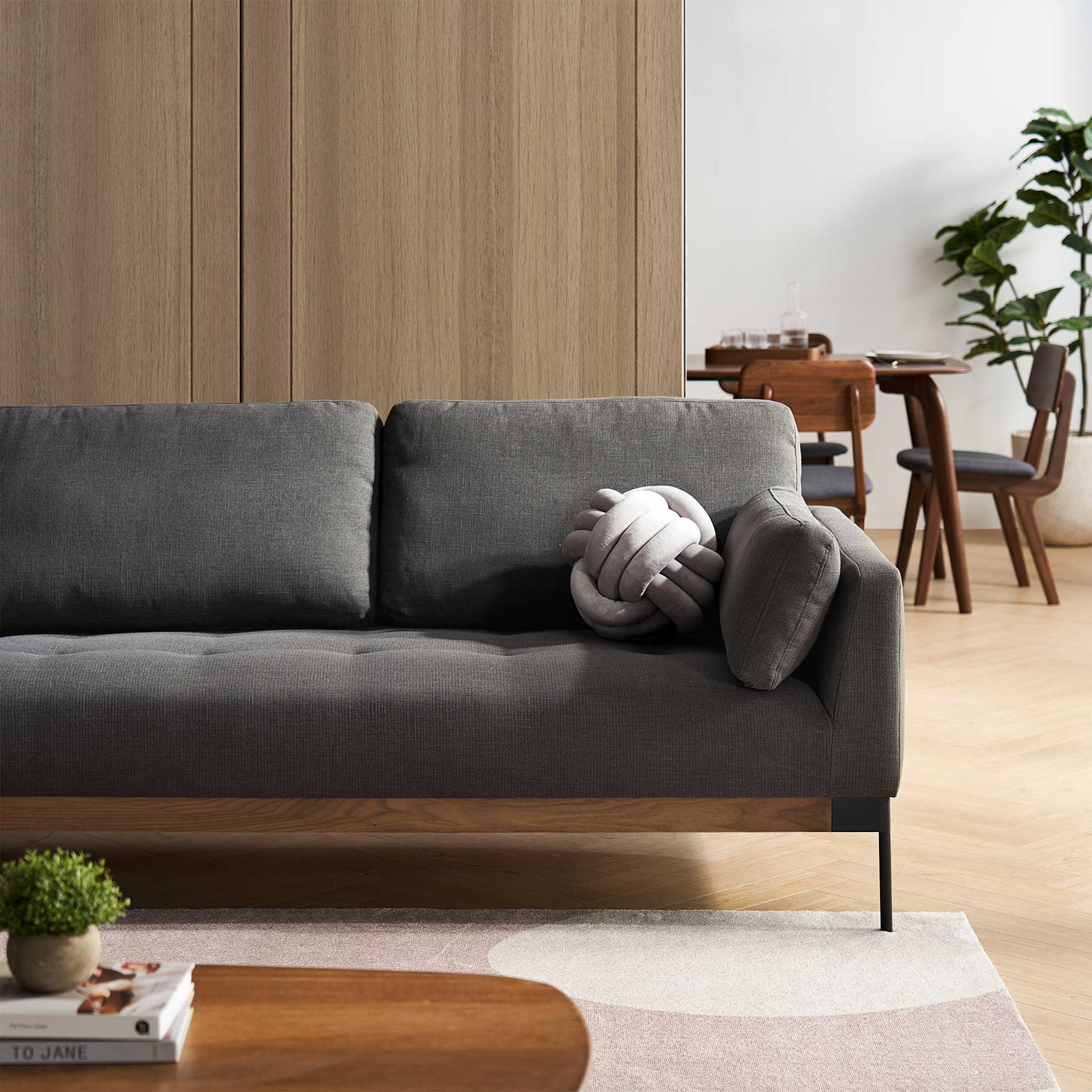 Ethan Chaise Sectional Sofa with Ottoman 4