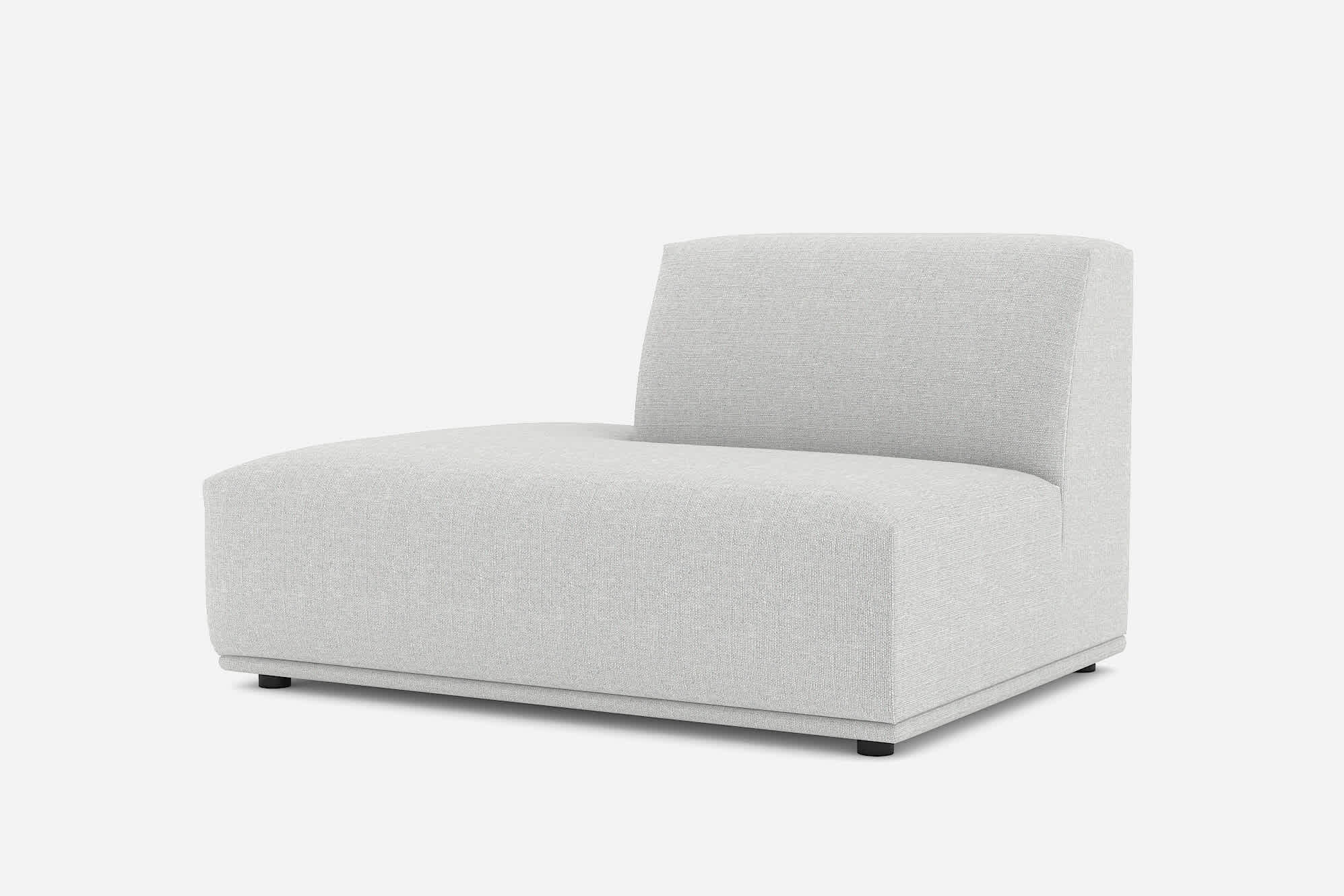 Todd Left Chaise, Light Grey 360° view 3