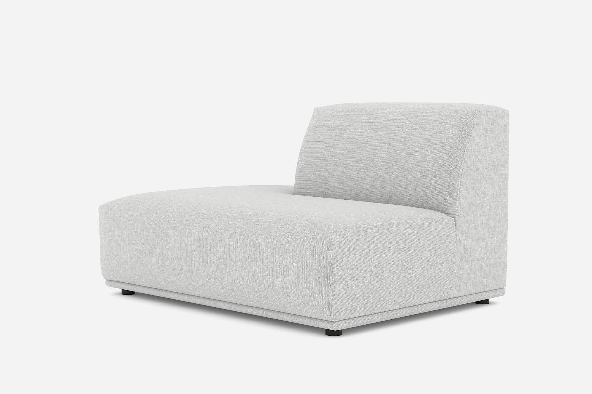 Todd Left Chaise, Light Grey 360° view 4