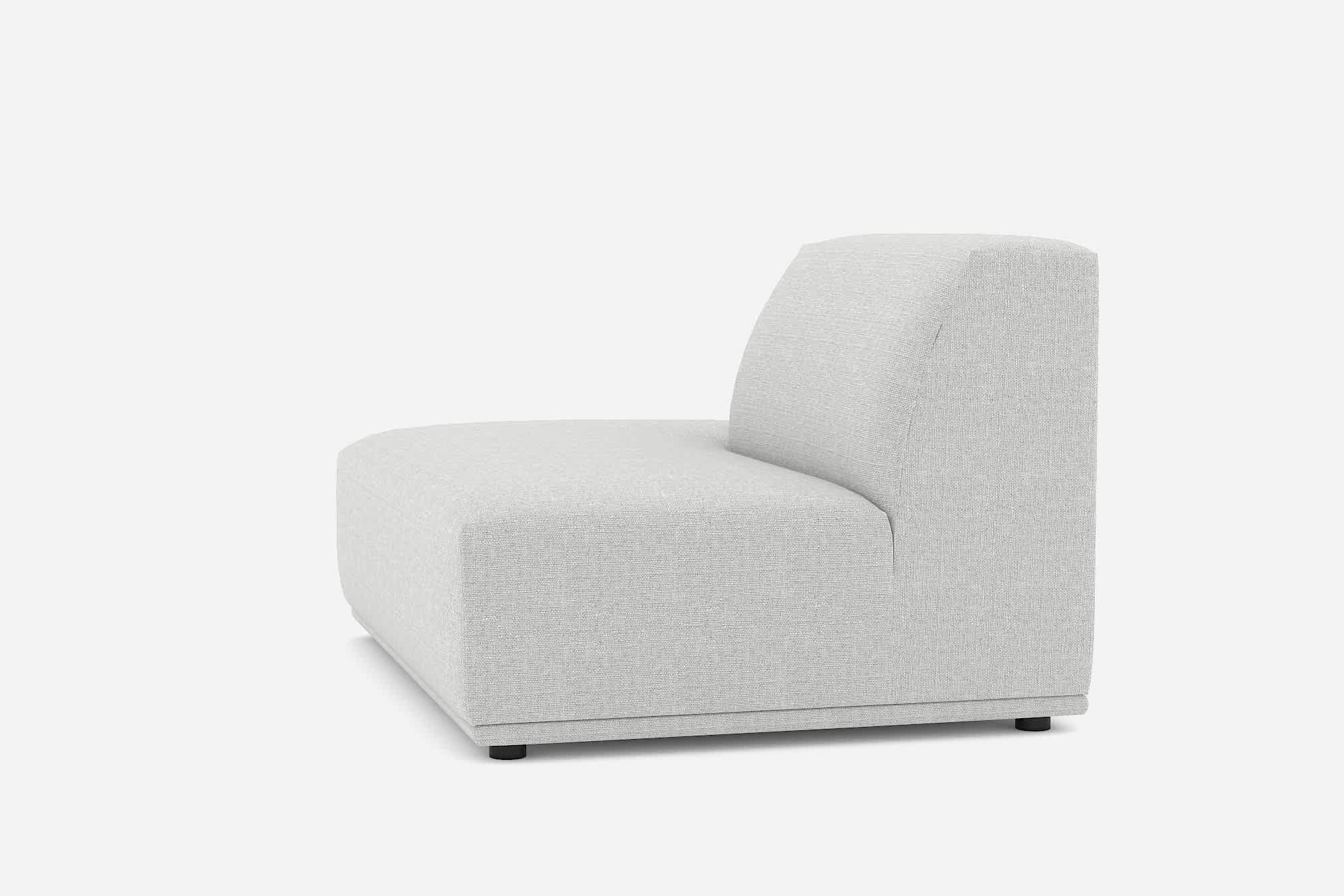 Todd Left Chaise, Light Grey 360° view 6