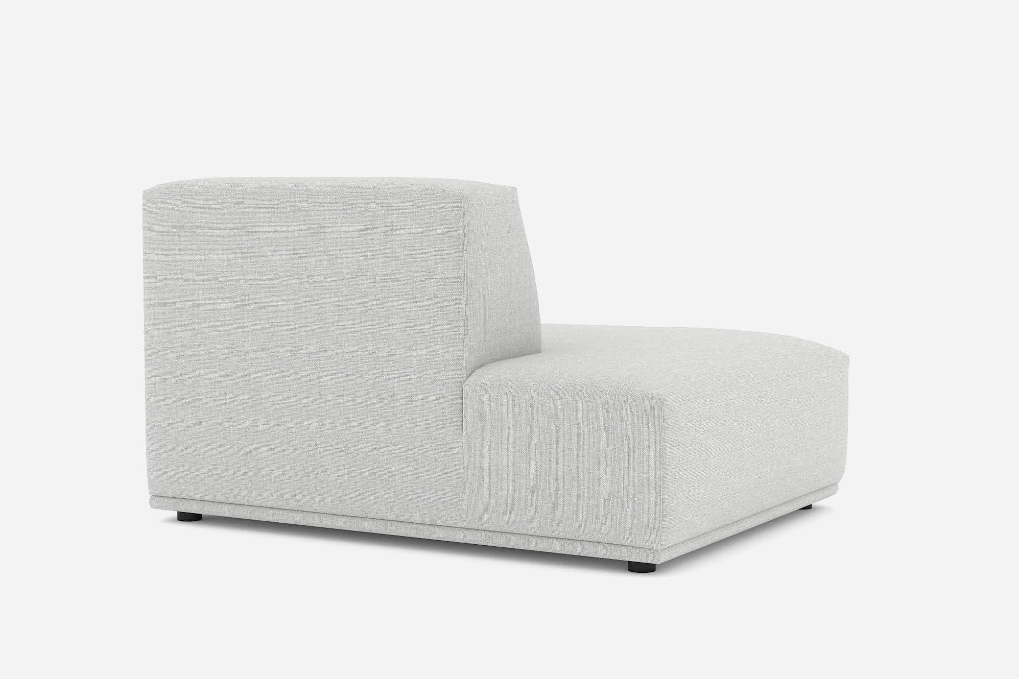 Todd Left Chaise, Light Grey 360° view 15