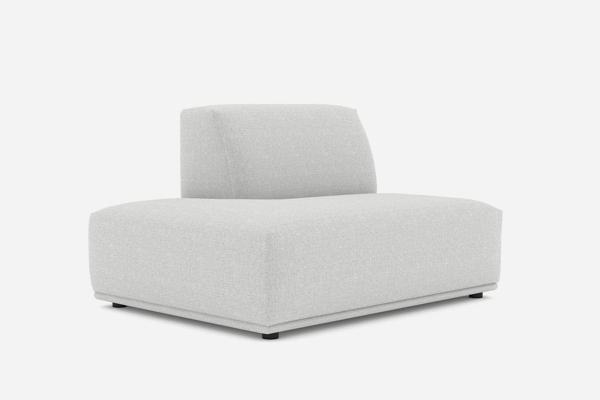 Todd Left Chaise, Light Grey 360° view 22