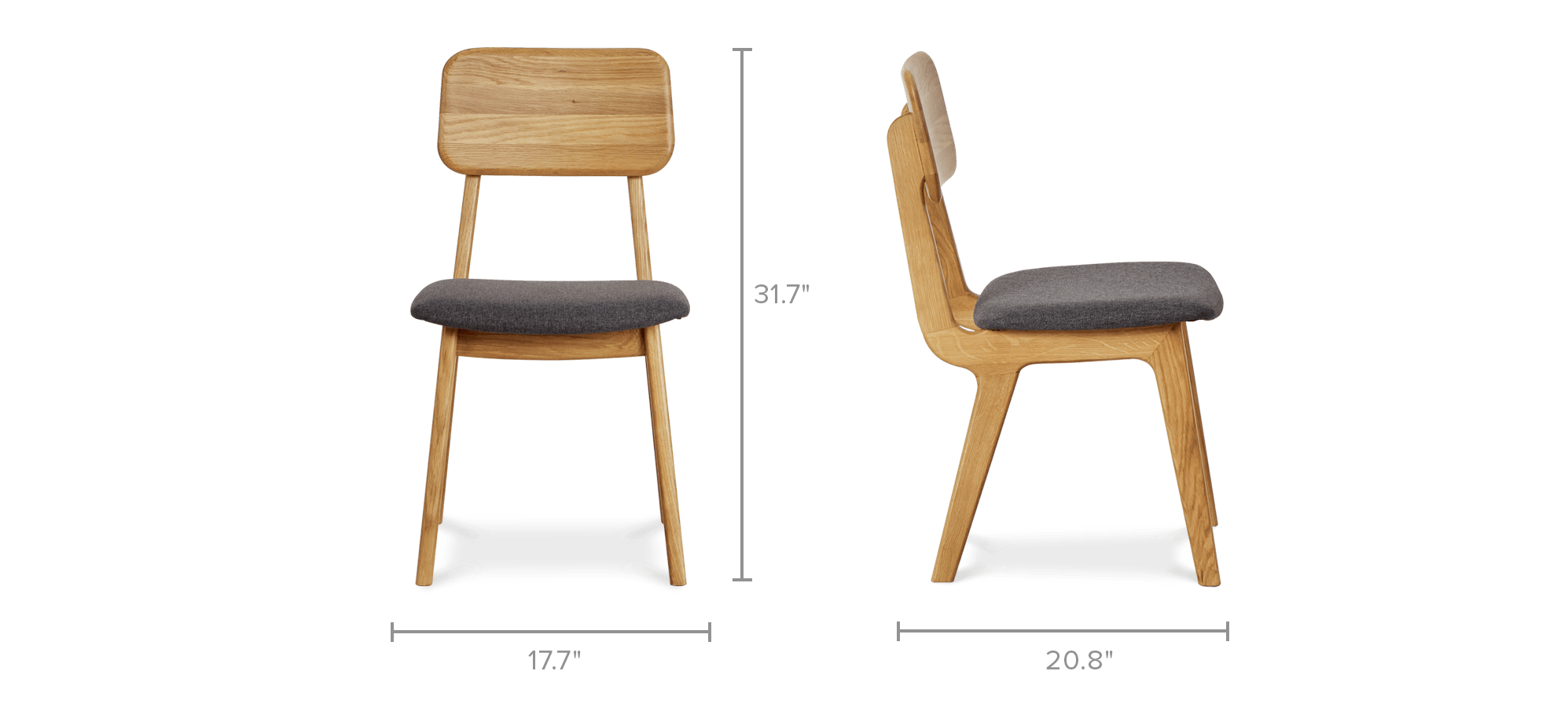 Vincent Chair, Oak | Castlery US