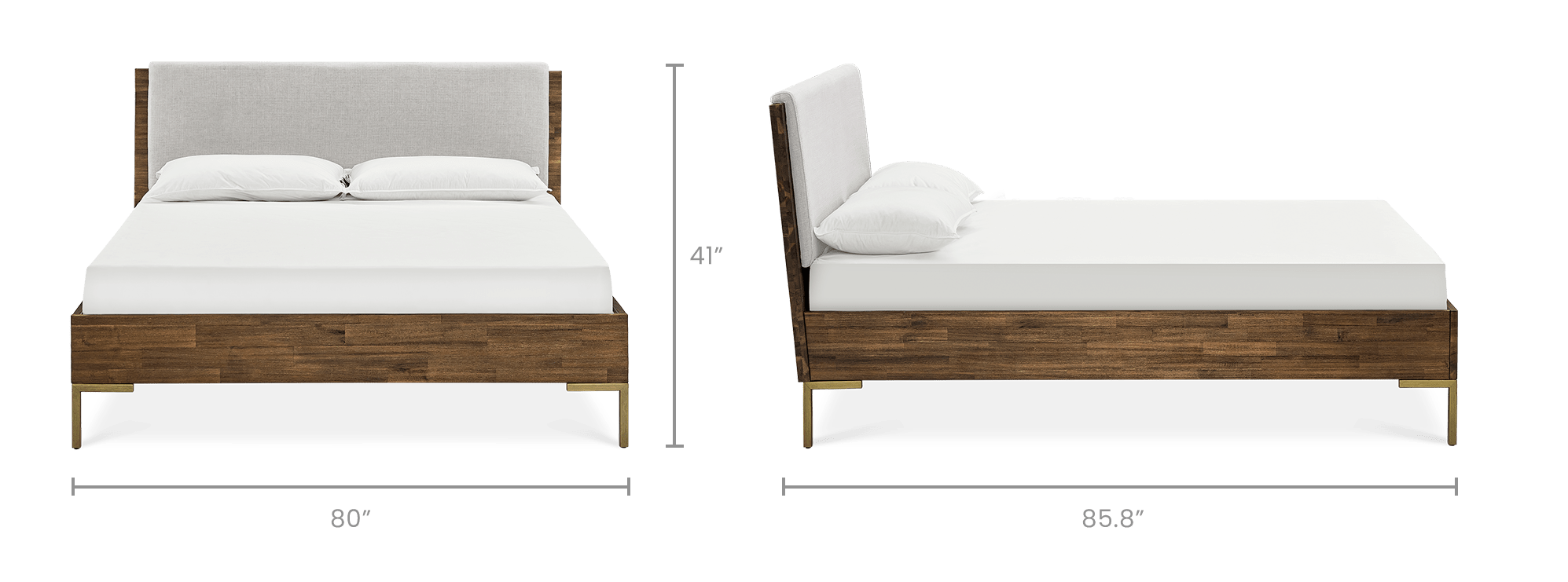 dimension of Hudson Bed