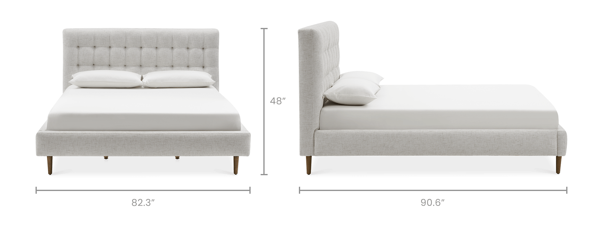 dimension of Madison Bed