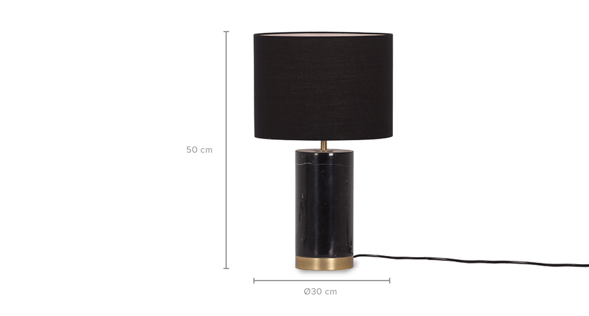 dimension of Viola Table Lamp