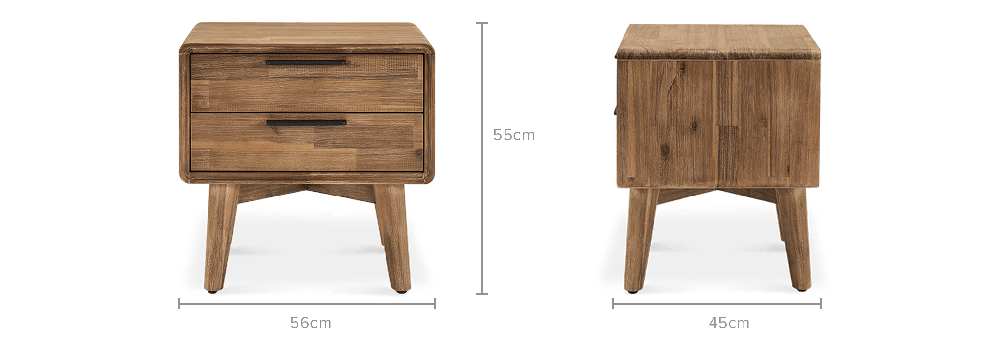 dimension of Seb Bedside Table