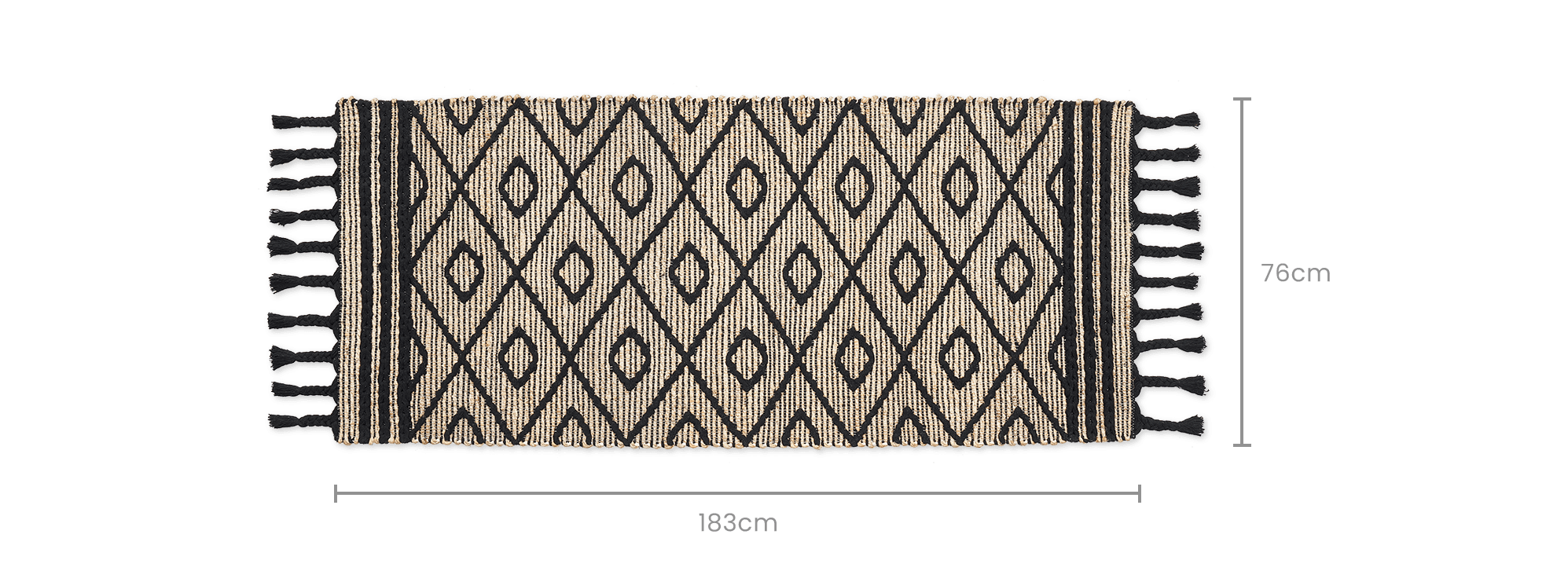 dimension of Ventura Jute Runner