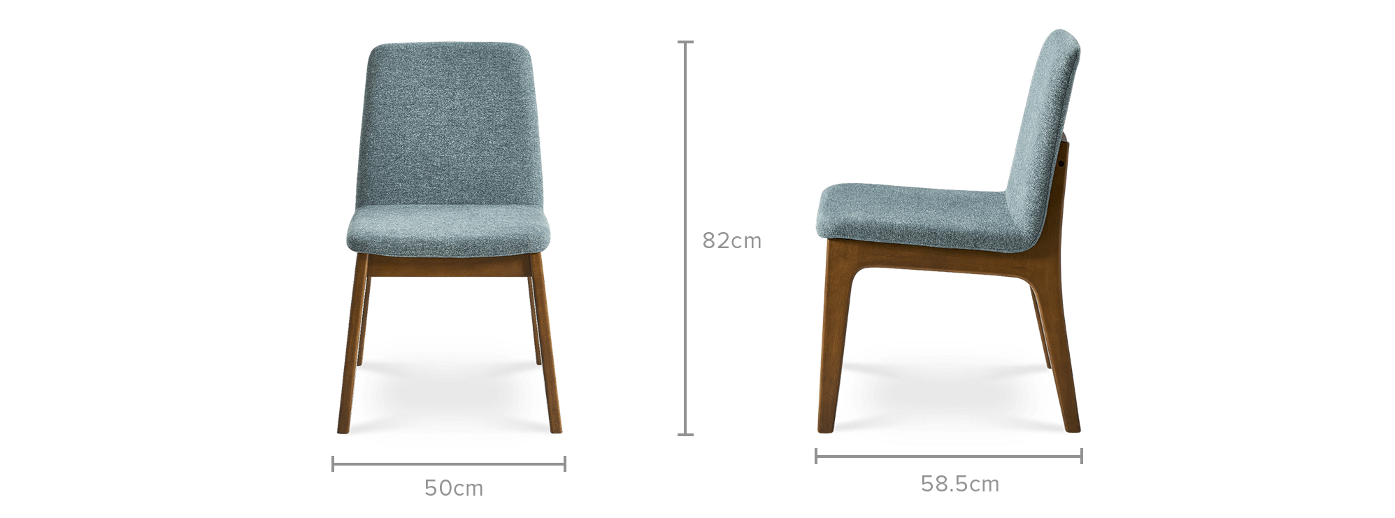 dimension of Carrie Chair