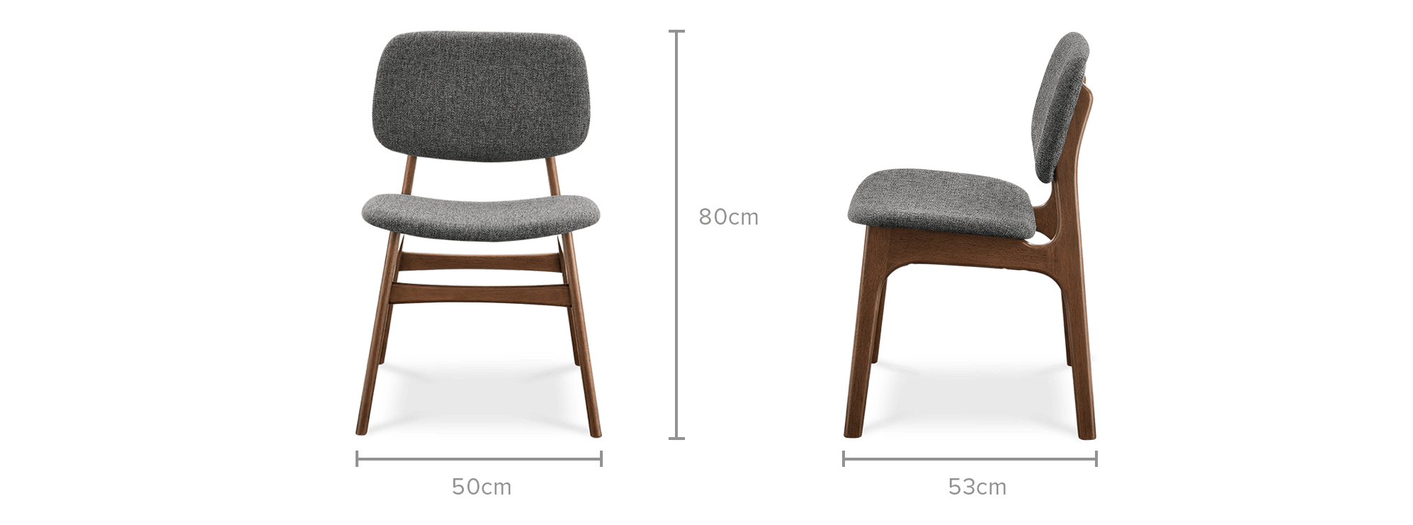 dimension of Joshua Chair