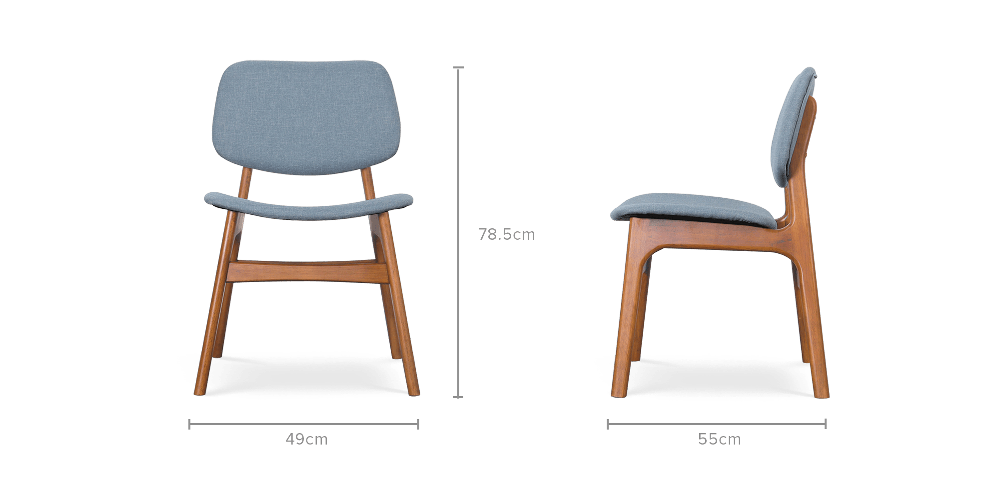 dimension of Joshua Chair, 78cm