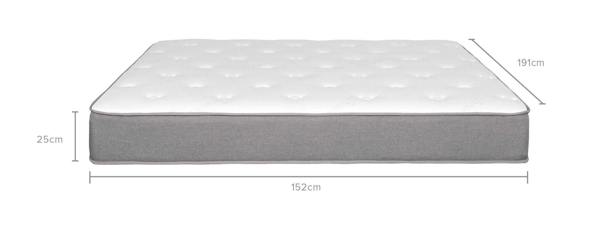 dimension of Alber Mattress, High Density Pocket Spring