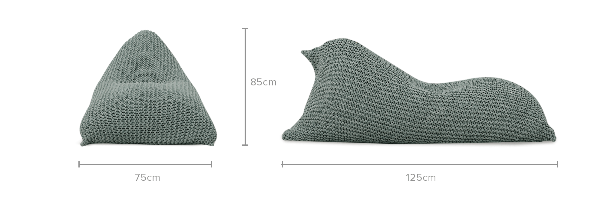 dimension of Alex Bean Bag