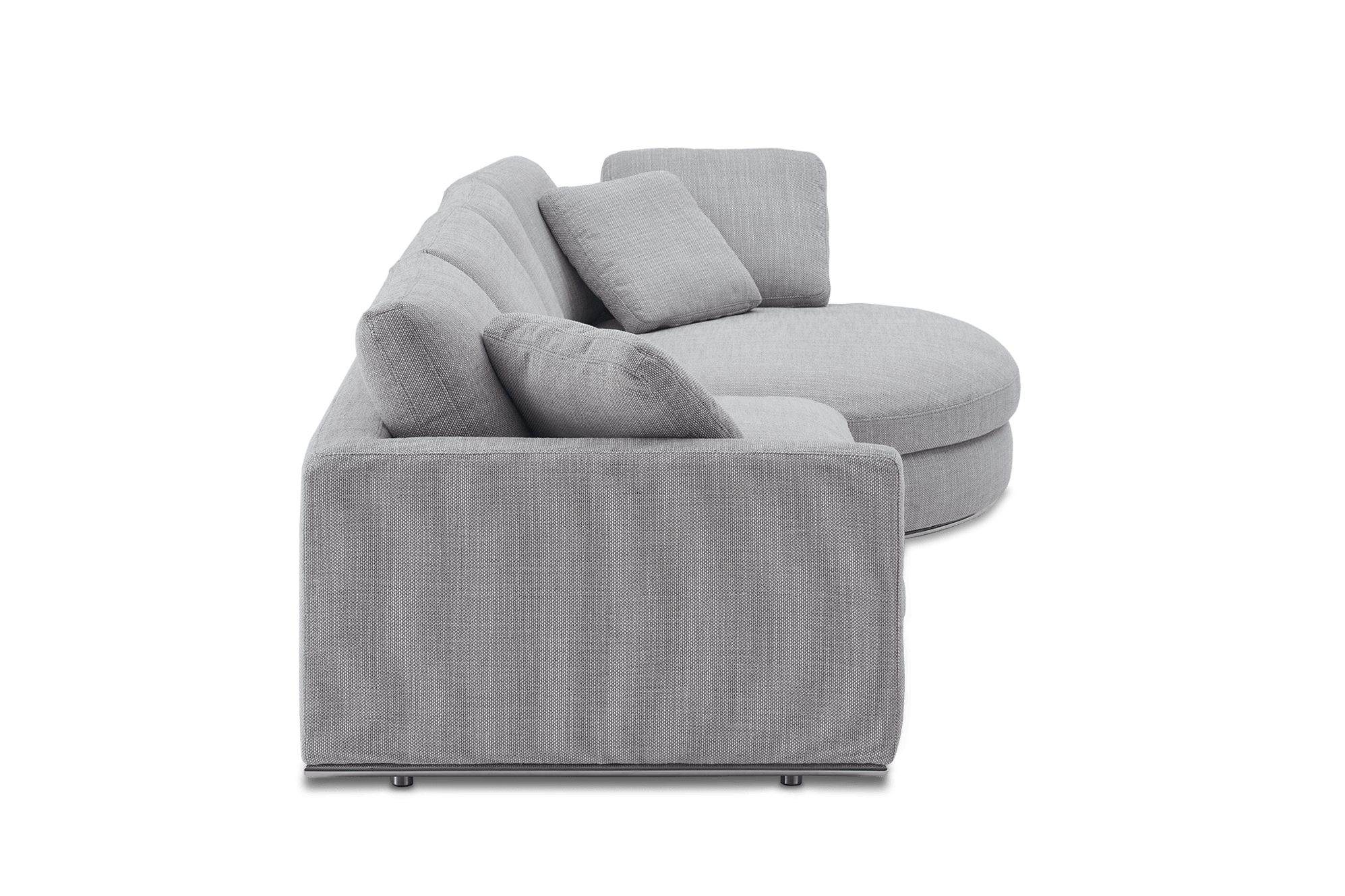 Hamilton Round Chaise Sectional Sofa 8