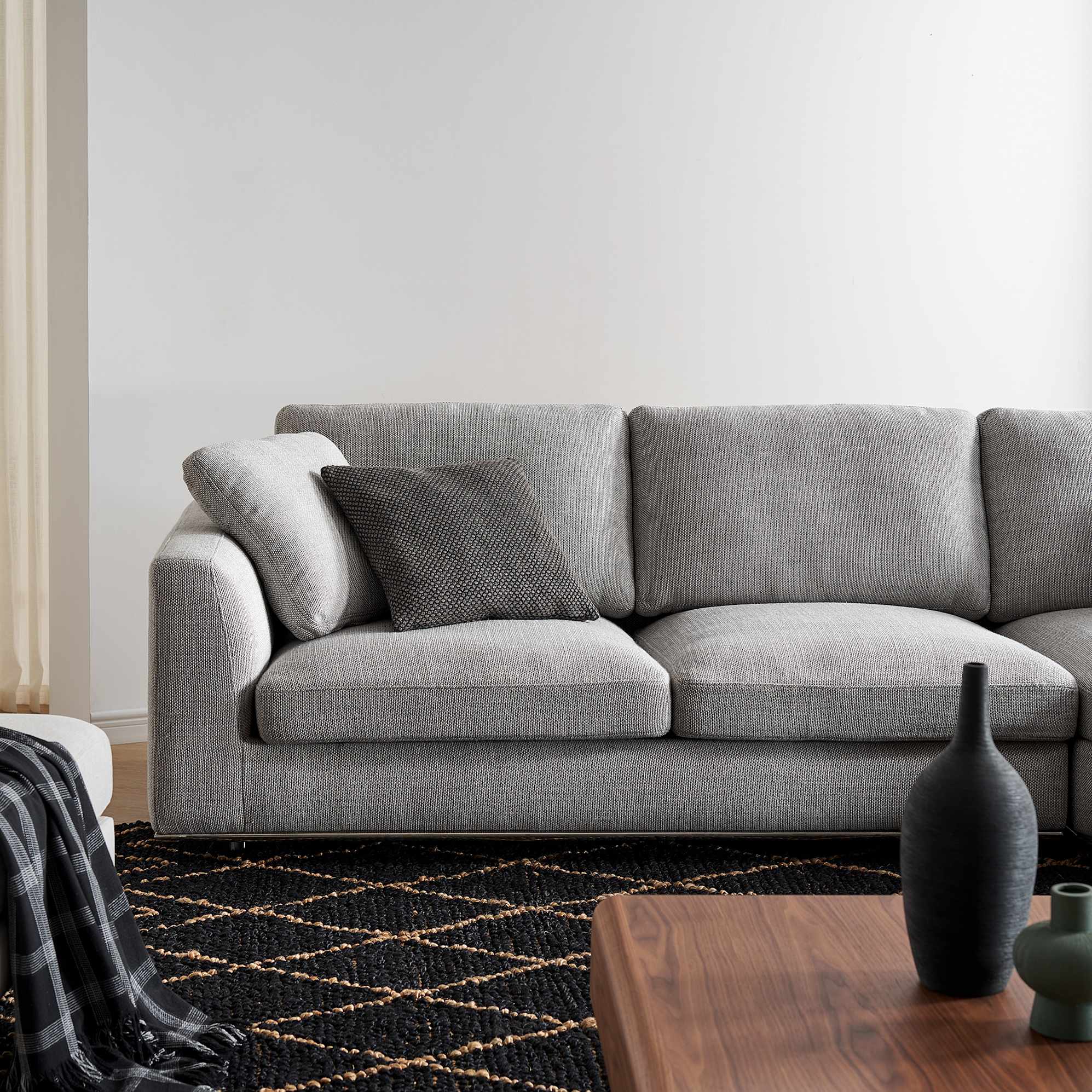 Hamilton Round Chaise Sectional Sofa 6