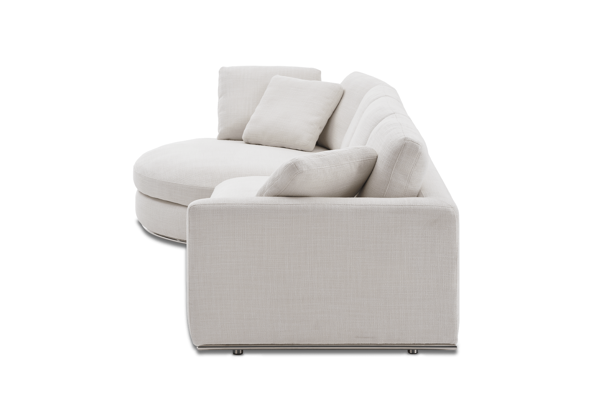 Hamilton Round Chaise Sectional Sofa 10