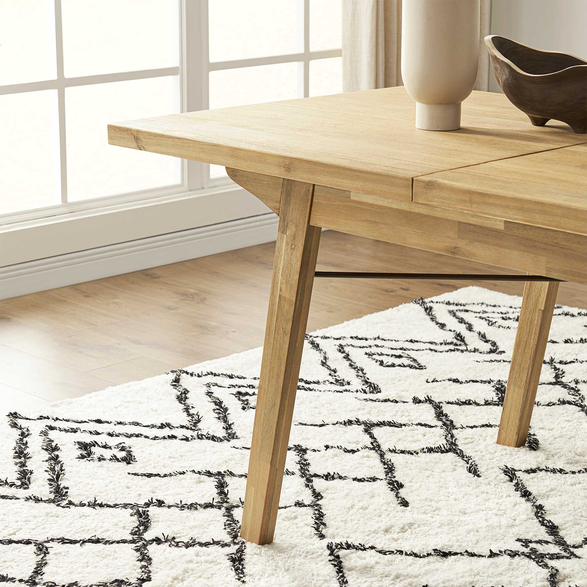 Miles Dining Table with Bench and 2 Chairs 7