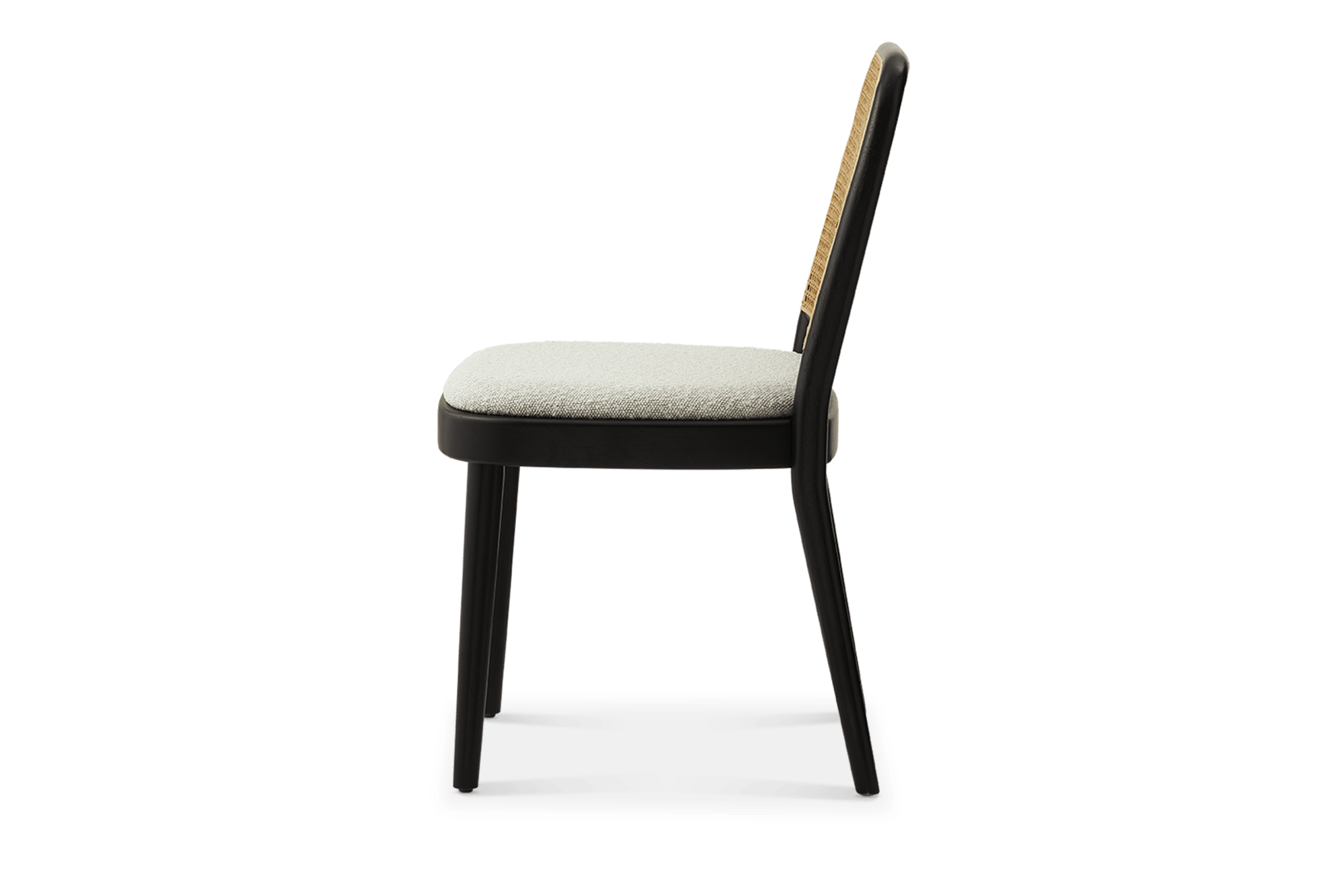 Edith Cane Chair, Black 9