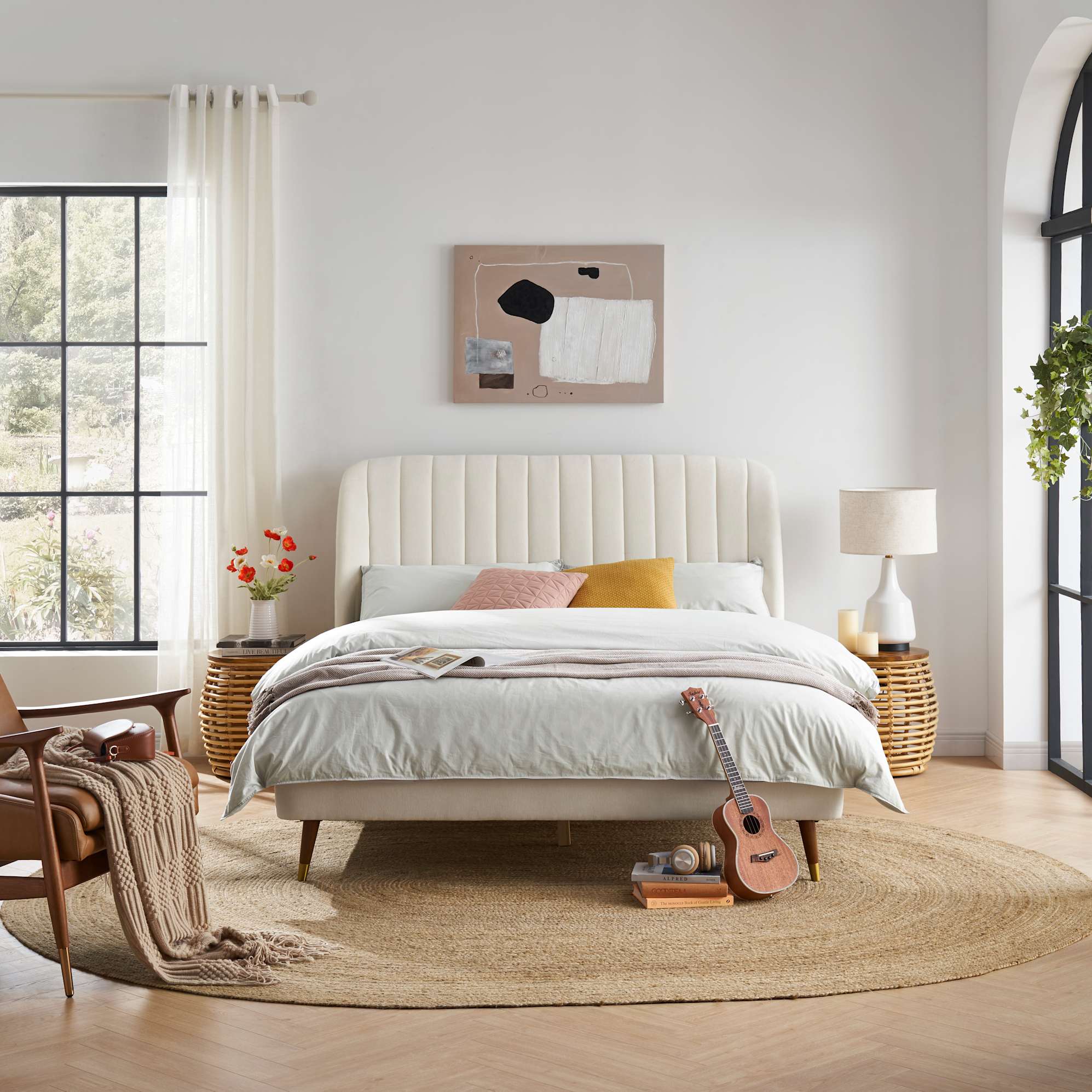 Lexi Tufted Bed 0
