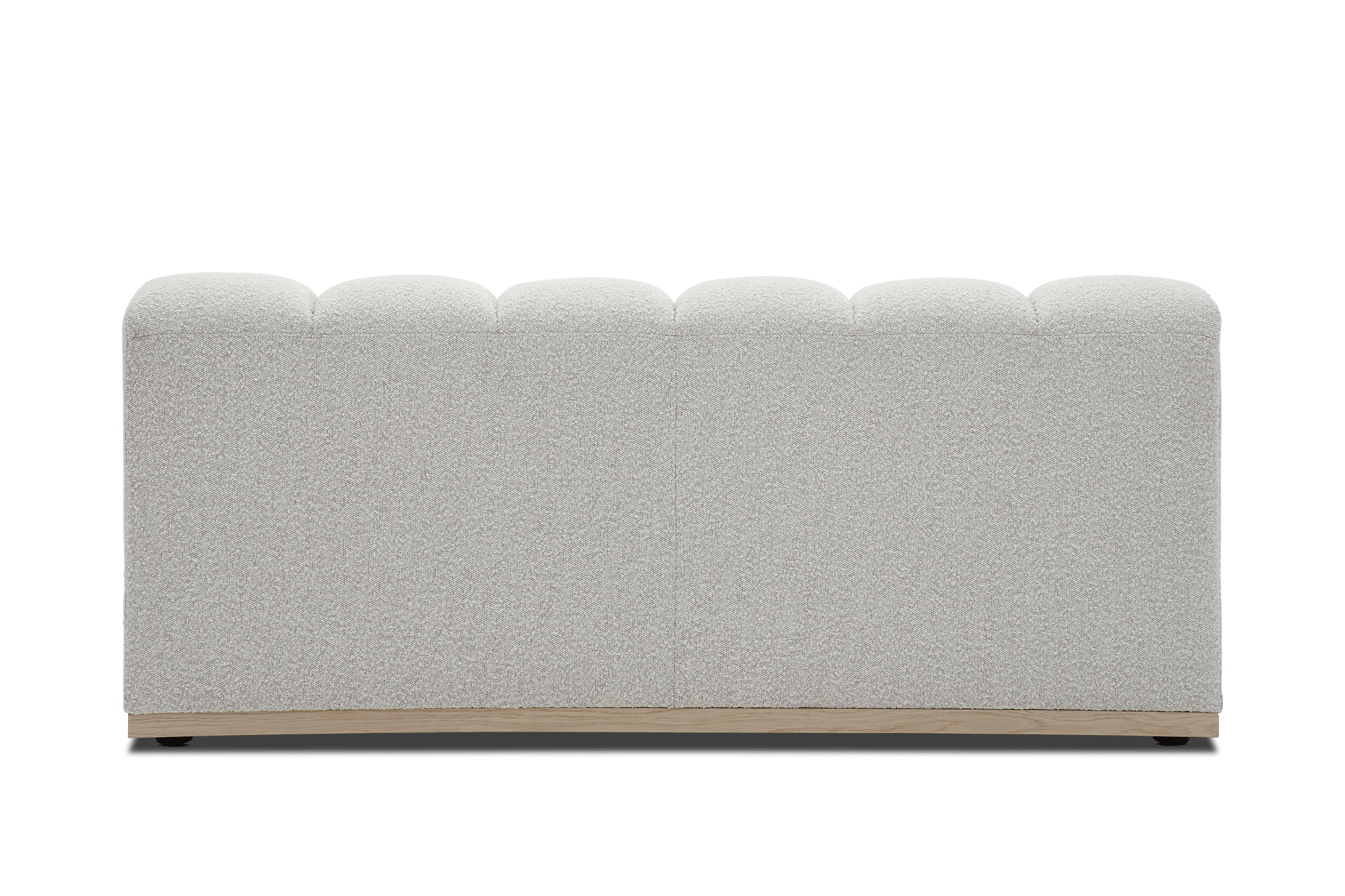 Marlow Performance Bouclé Armless 2 Seater Sofa 14