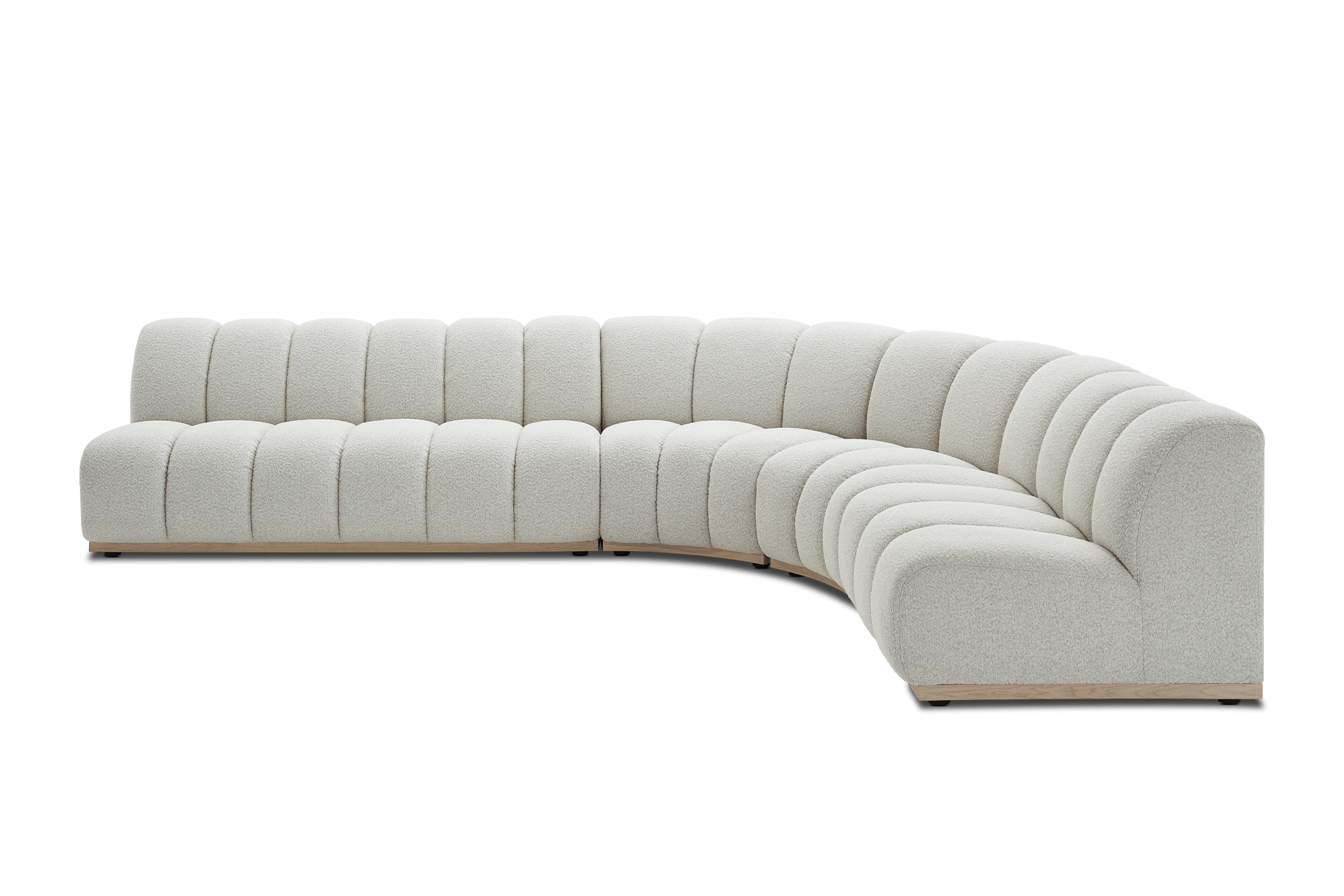 Marlow Performance Bouclé Chaise Sectional Sofa 2