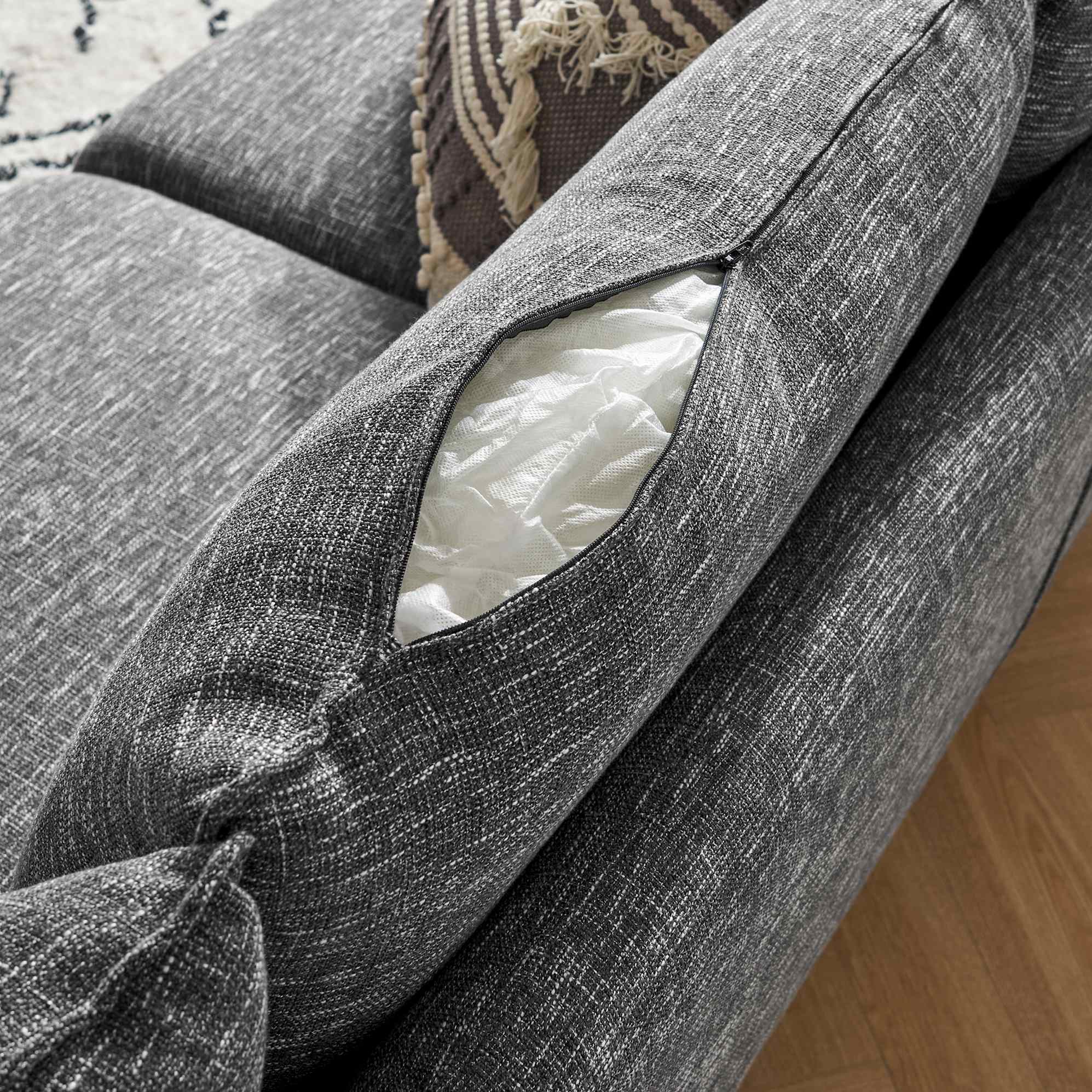 Remi Chaise Sectional Sofa 10