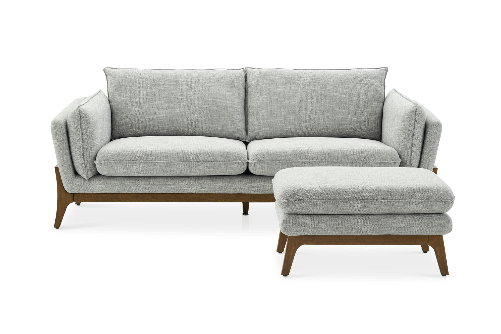 Remi 3 Seater Sofa with Ottoman 2