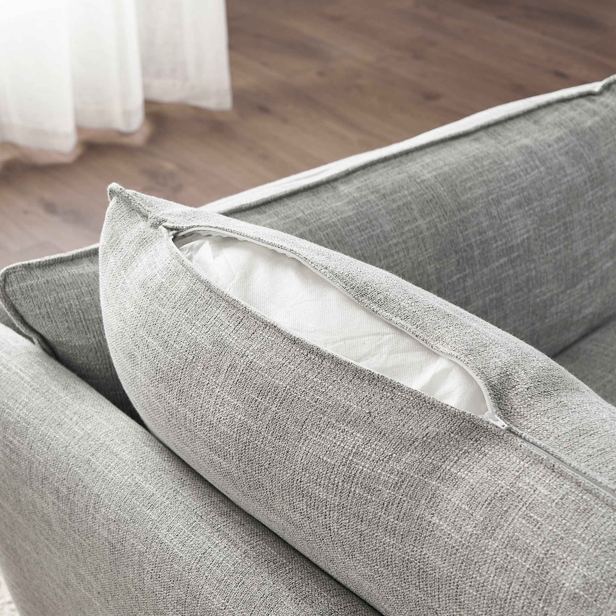 Remi 3 Seater Sofa with Ottoman 11