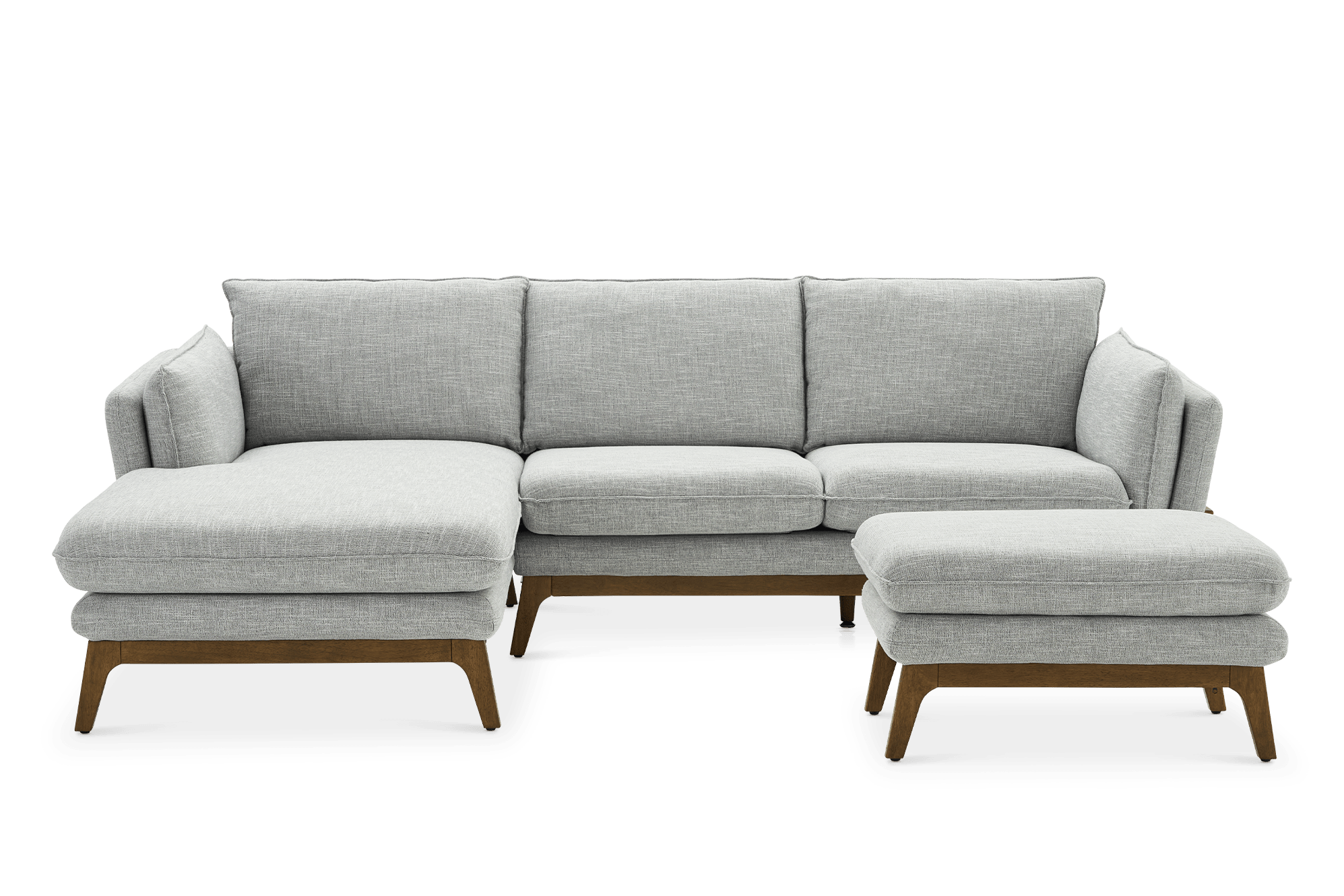 Remi Chaise Sectional Sofa with Ottoman