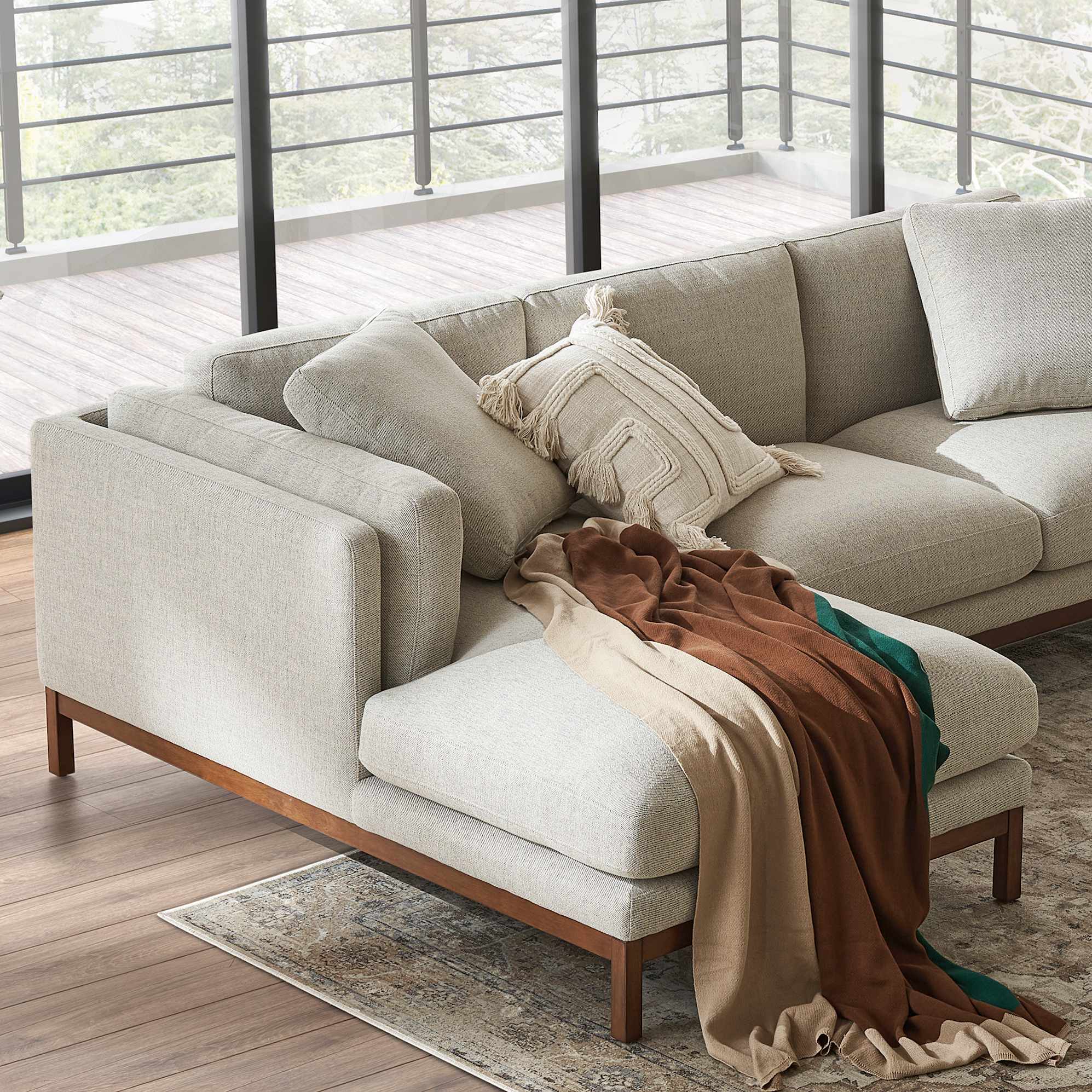 Owen Chaise Sectional Sofa 7