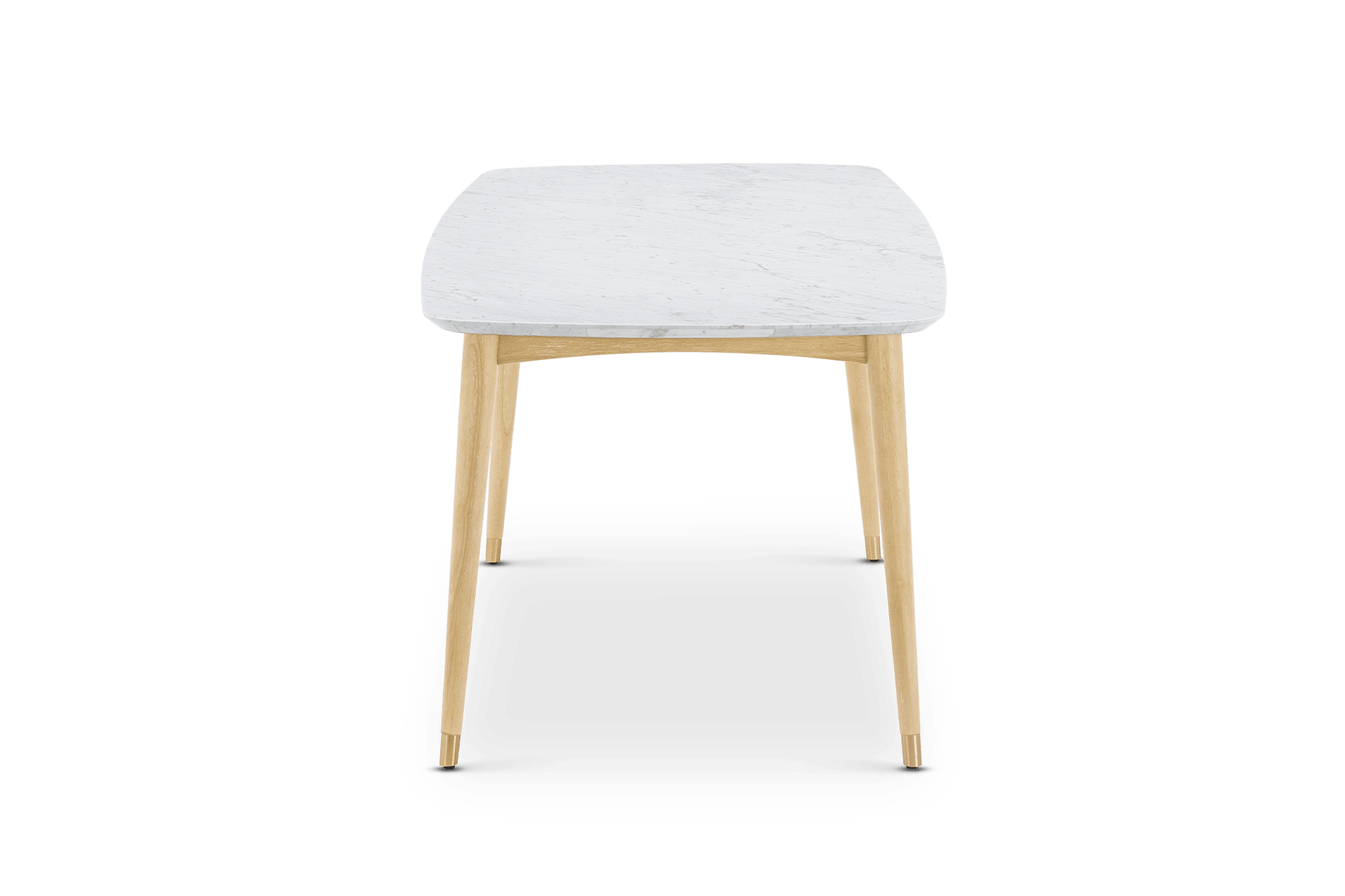 Kelsey Marble Dining Table, White Wash 9