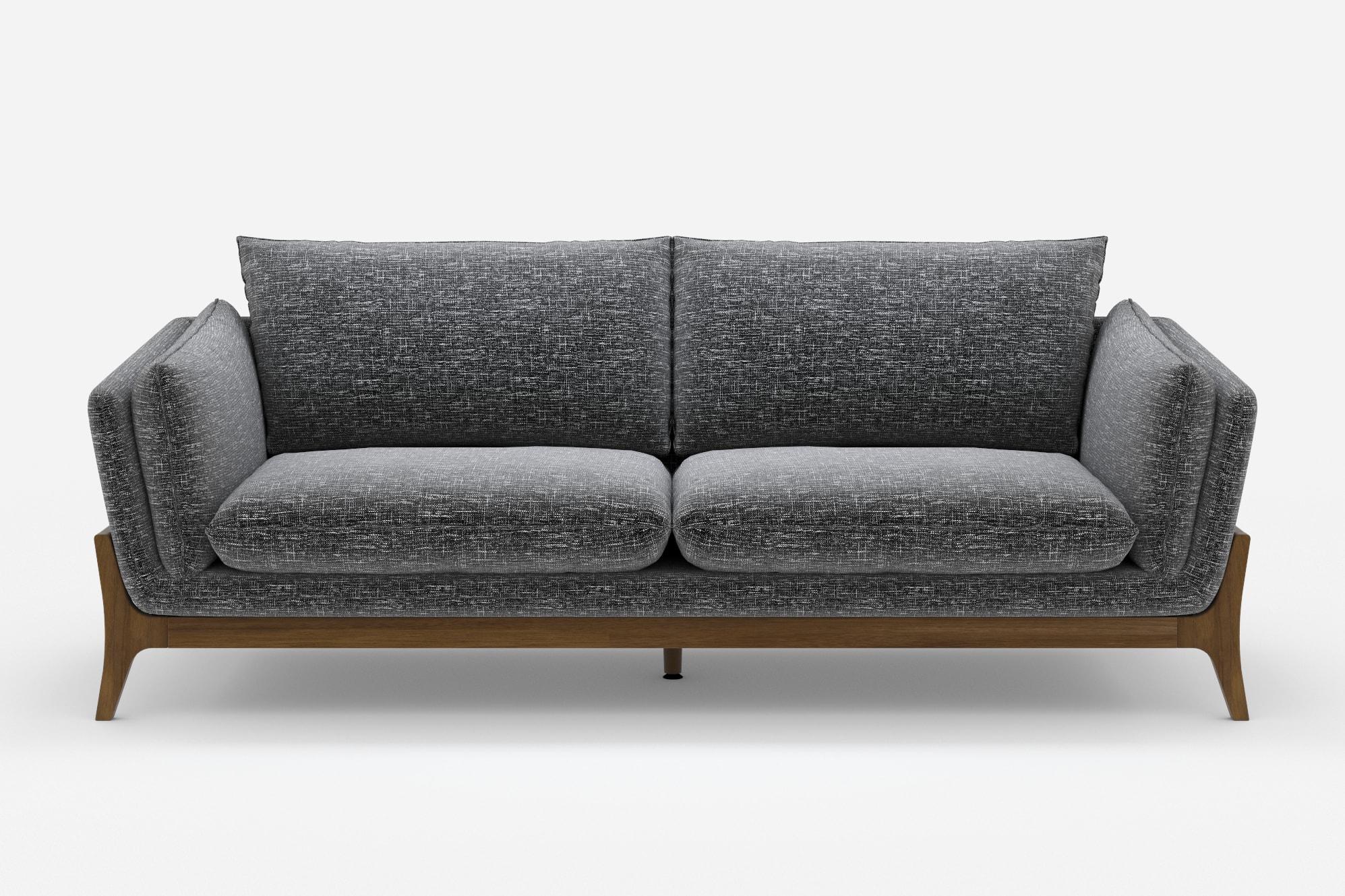 Remi Sofa, Ebony 360° view 1