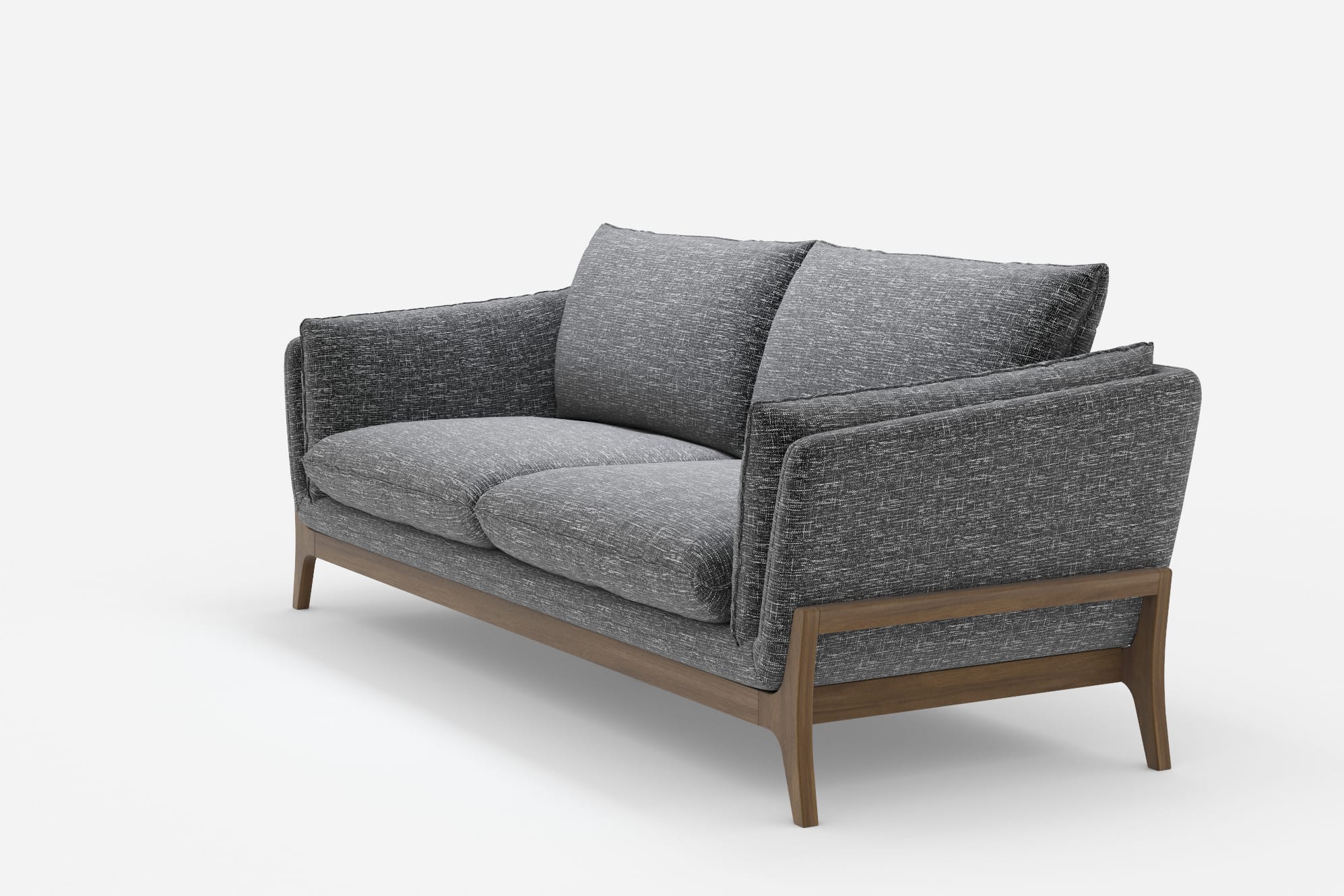 Remi Sofa, Ebony 360° view 5