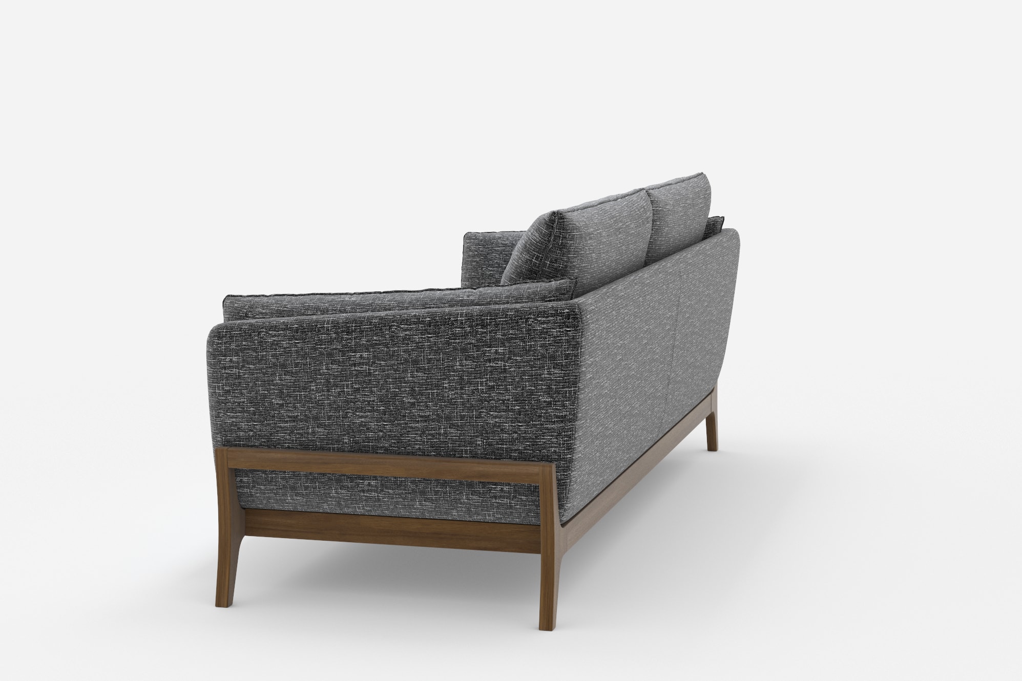 Remi Sofa, Ebony 360° view 8