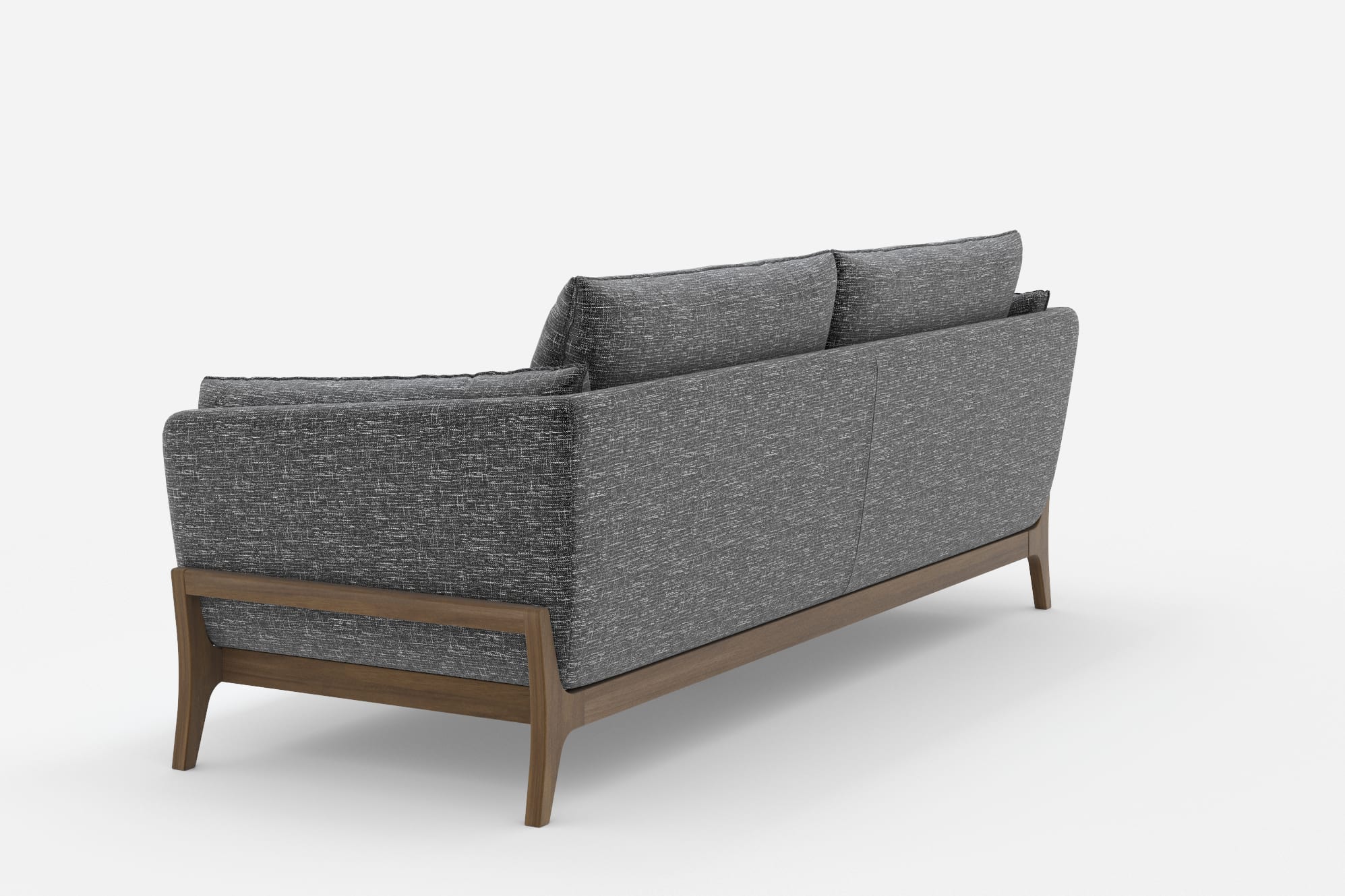 Remi Sofa, Ebony 360° view 9