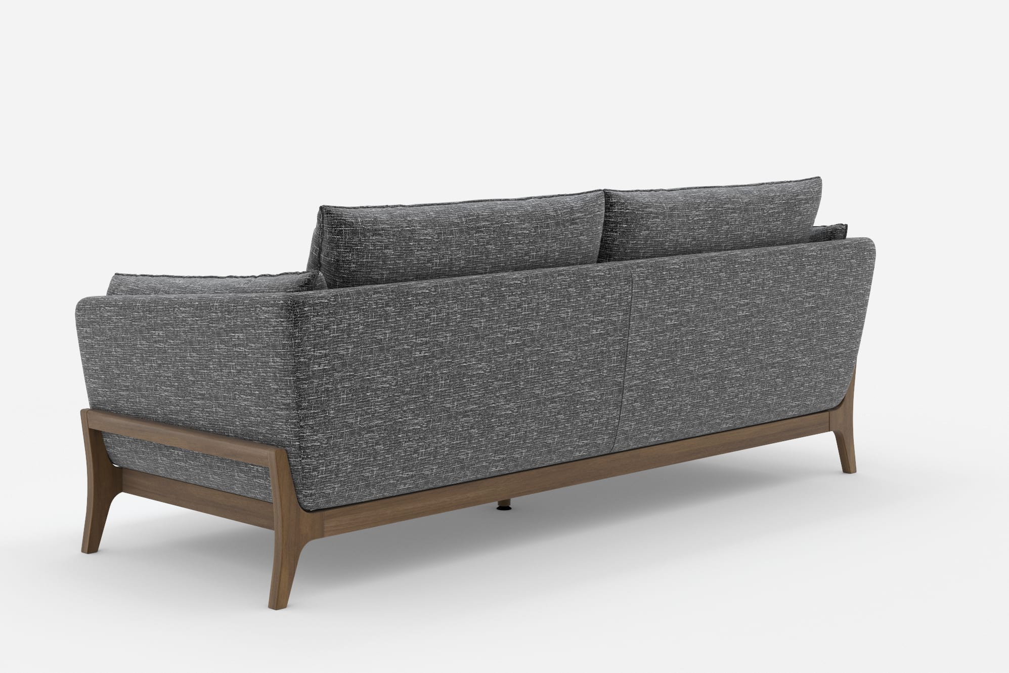 Remi Sofa, Ebony 360° view 10