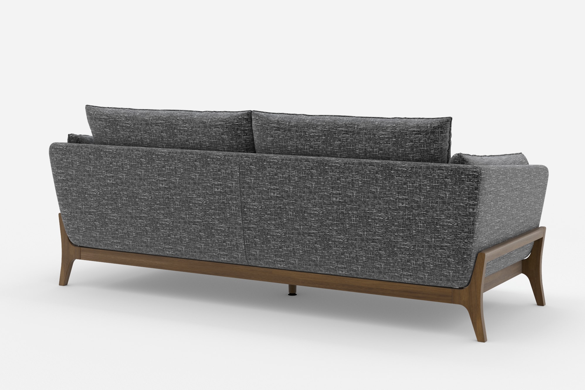 Remi Sofa, Ebony 360° view 15