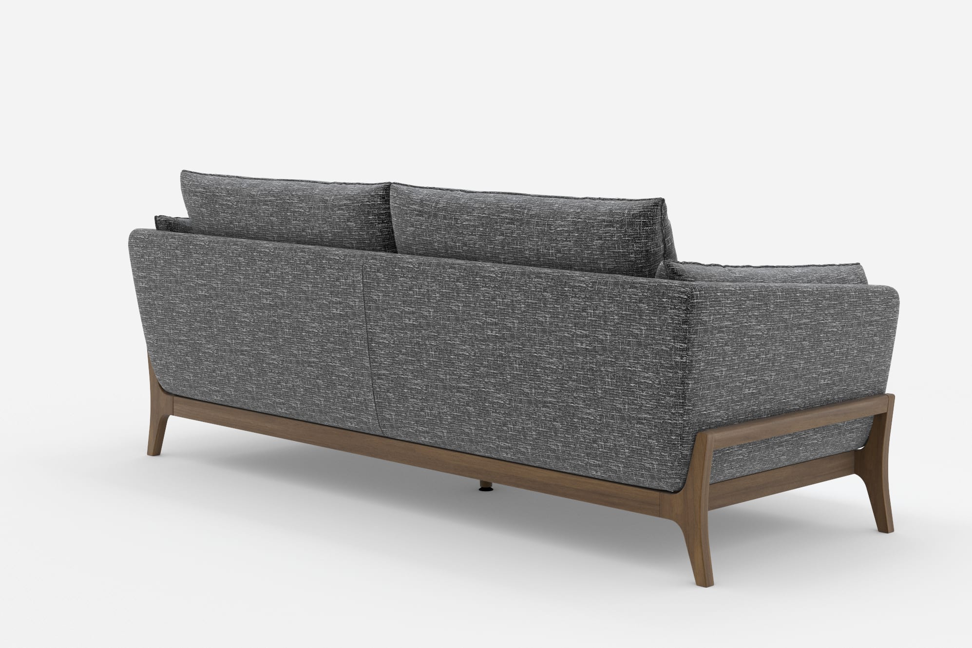 Remi Sofa, Ebony 360° view 16