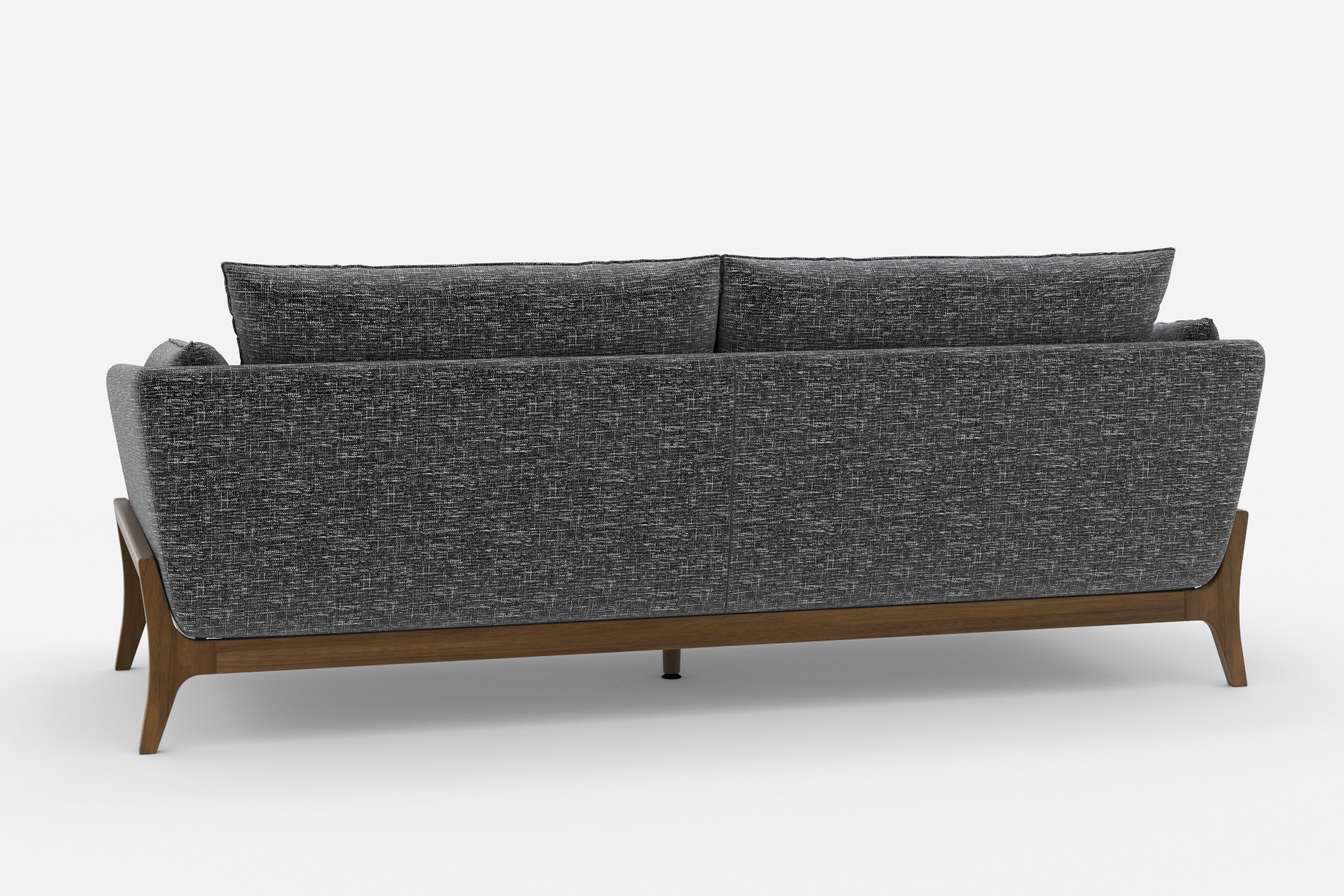 Remi Sofa, Ebony 360° view 12
