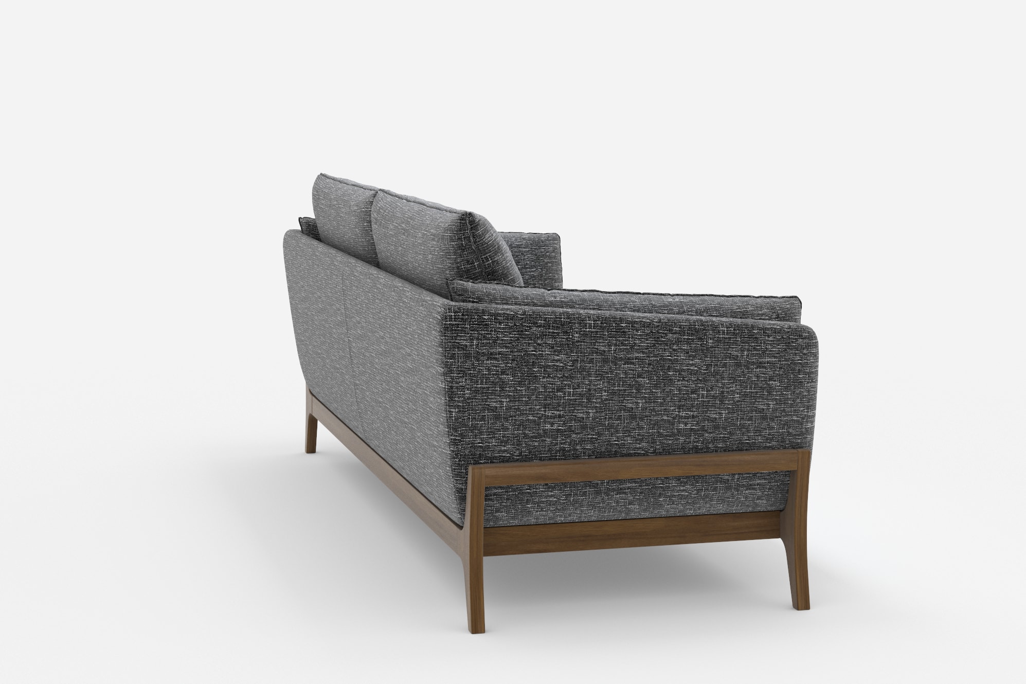Remi Sofa, Ebony 360° view 19